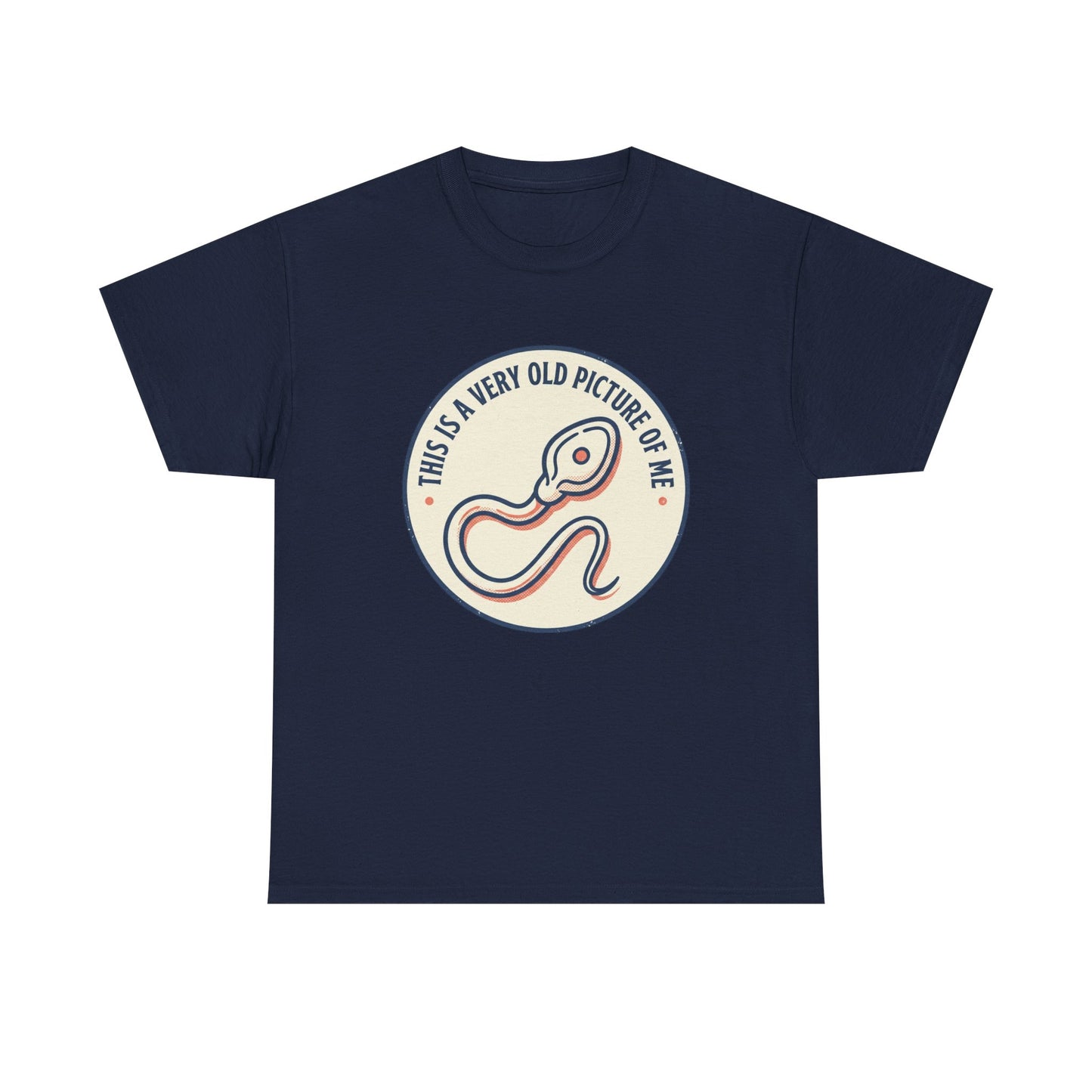 "This Is A Very Old Picture Of Me" Retro Snake Graphic Tee