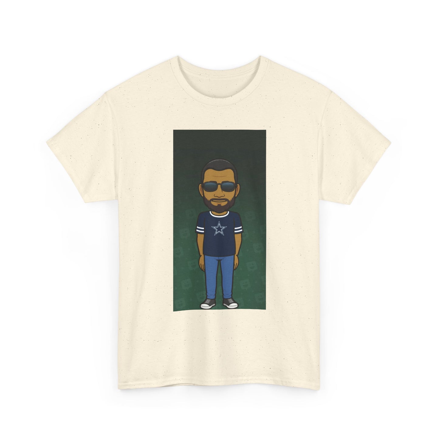 Cartoon Guy Graphic Tee — Personalized Avatar Shirt Printify