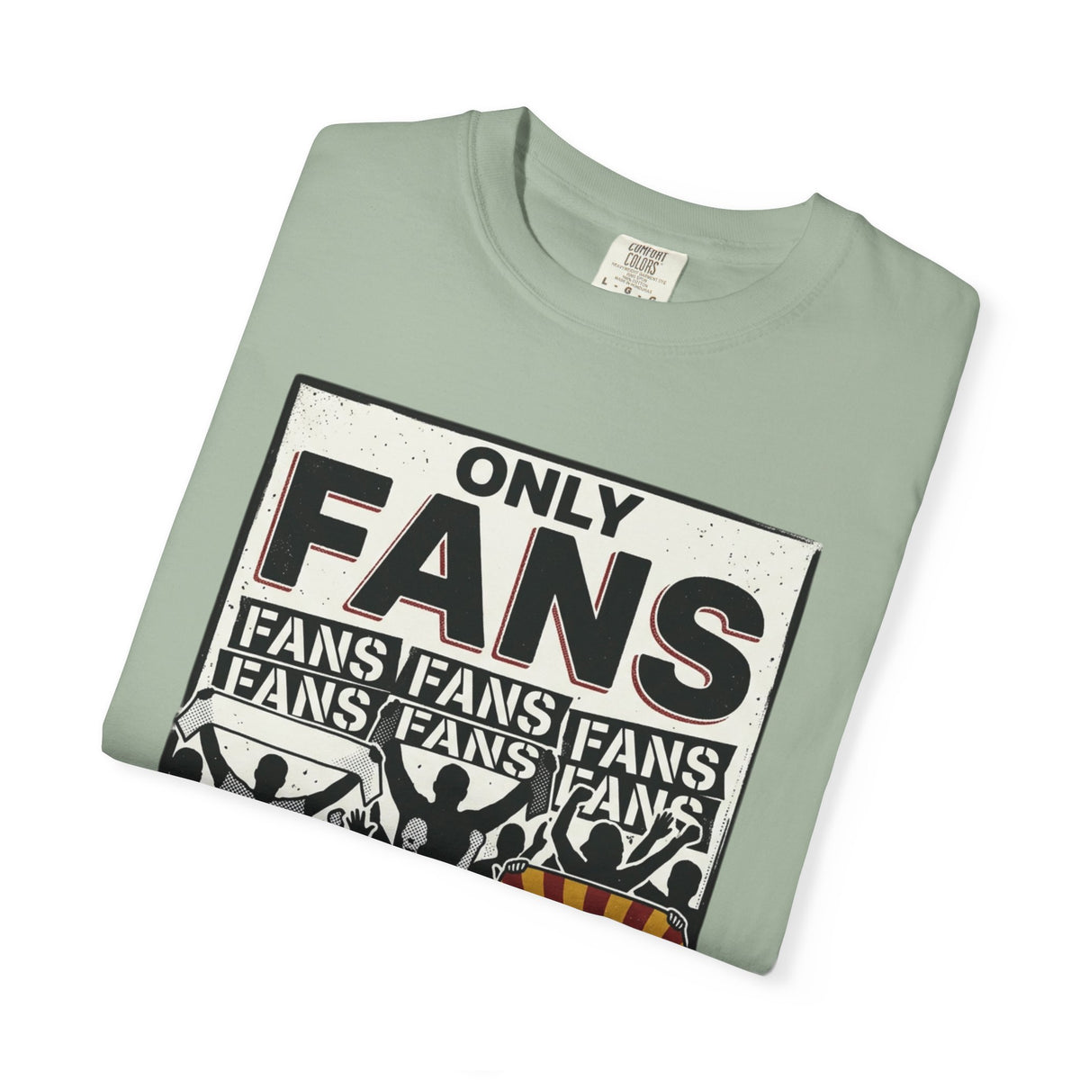 Only Fans Crowd Graphic T-Shirt — Vintage Sports Fan Tee