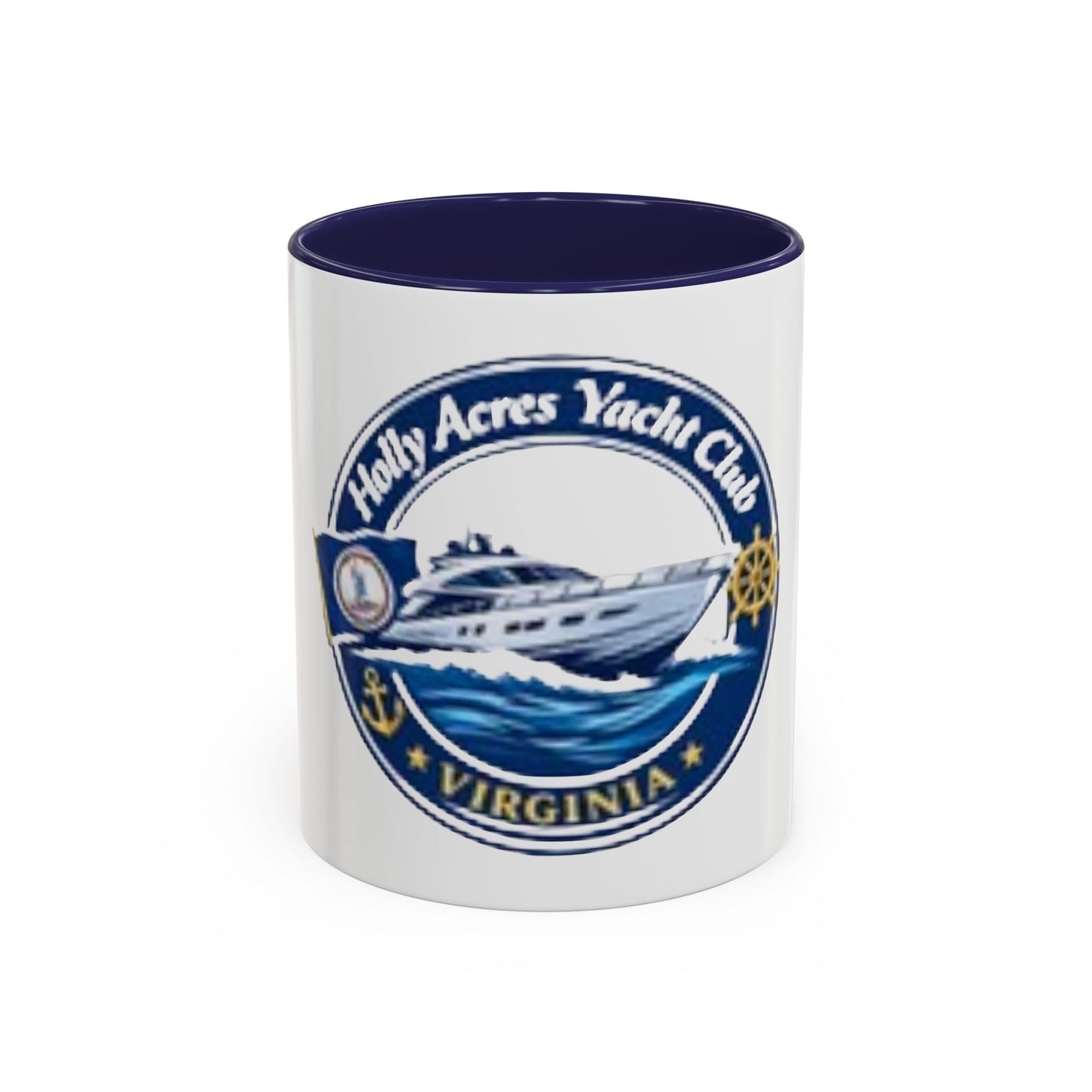Holly Acres Yacht Club Virginia Coffee Mug – Nautical Boat Accent Mug HAYC