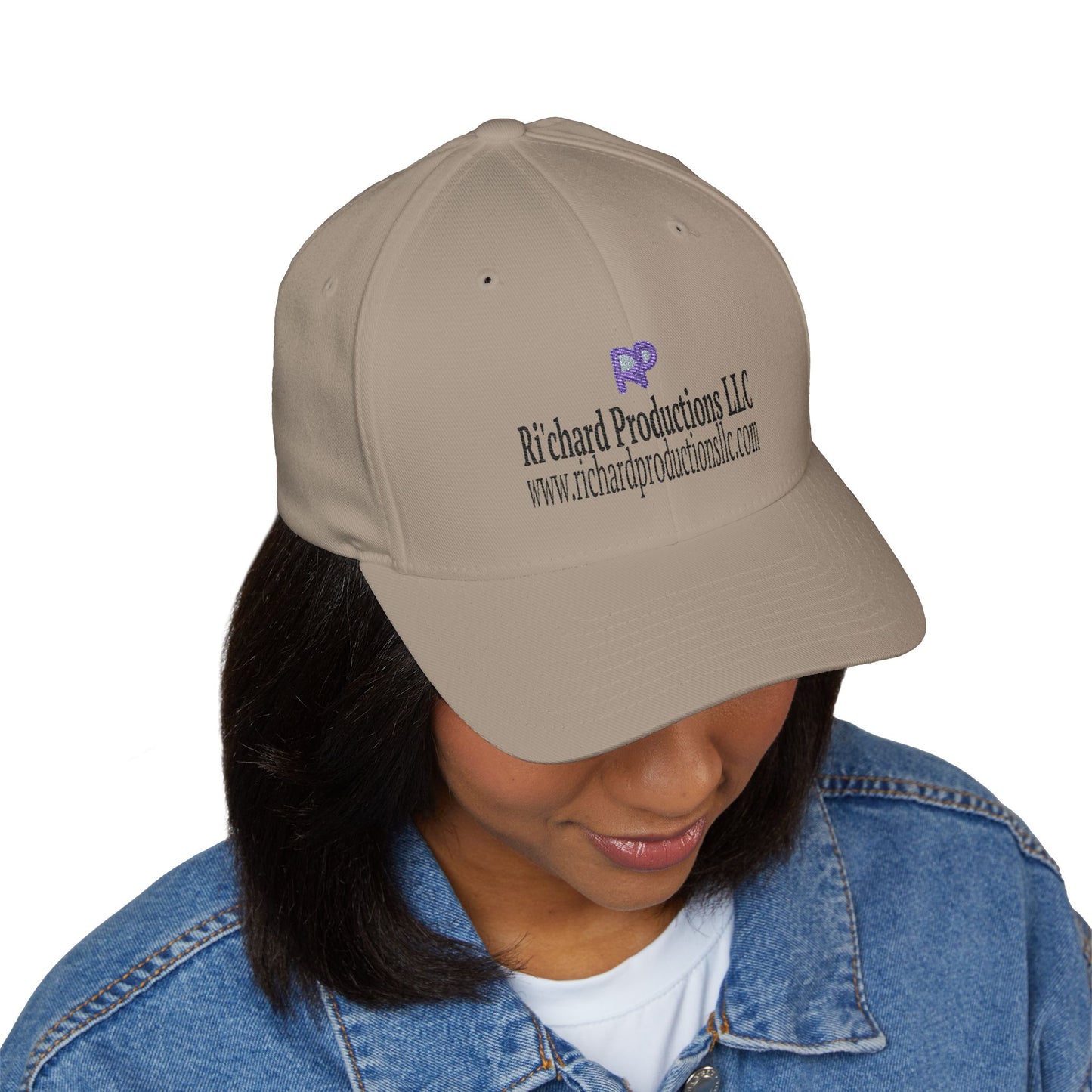 Richard Productions LLC Promotional Hat-Embroidered Logo Baseball Cap