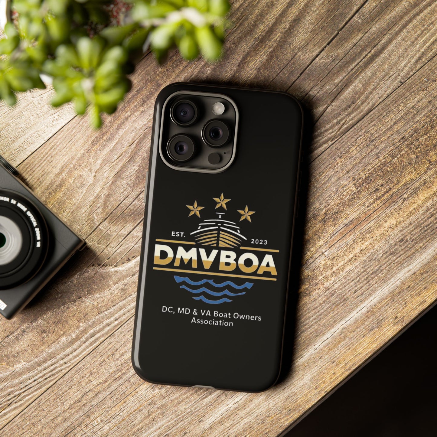 DMVBOA  Nautical Phone Case — DMV Boat Owners Association iPhone Cover