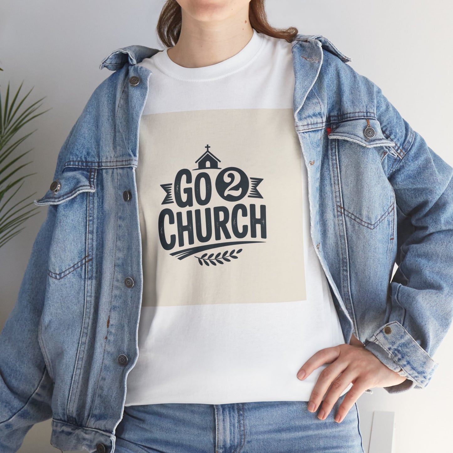 Go 2 Church T-Shirt — Faith-Based Gospel Tee
