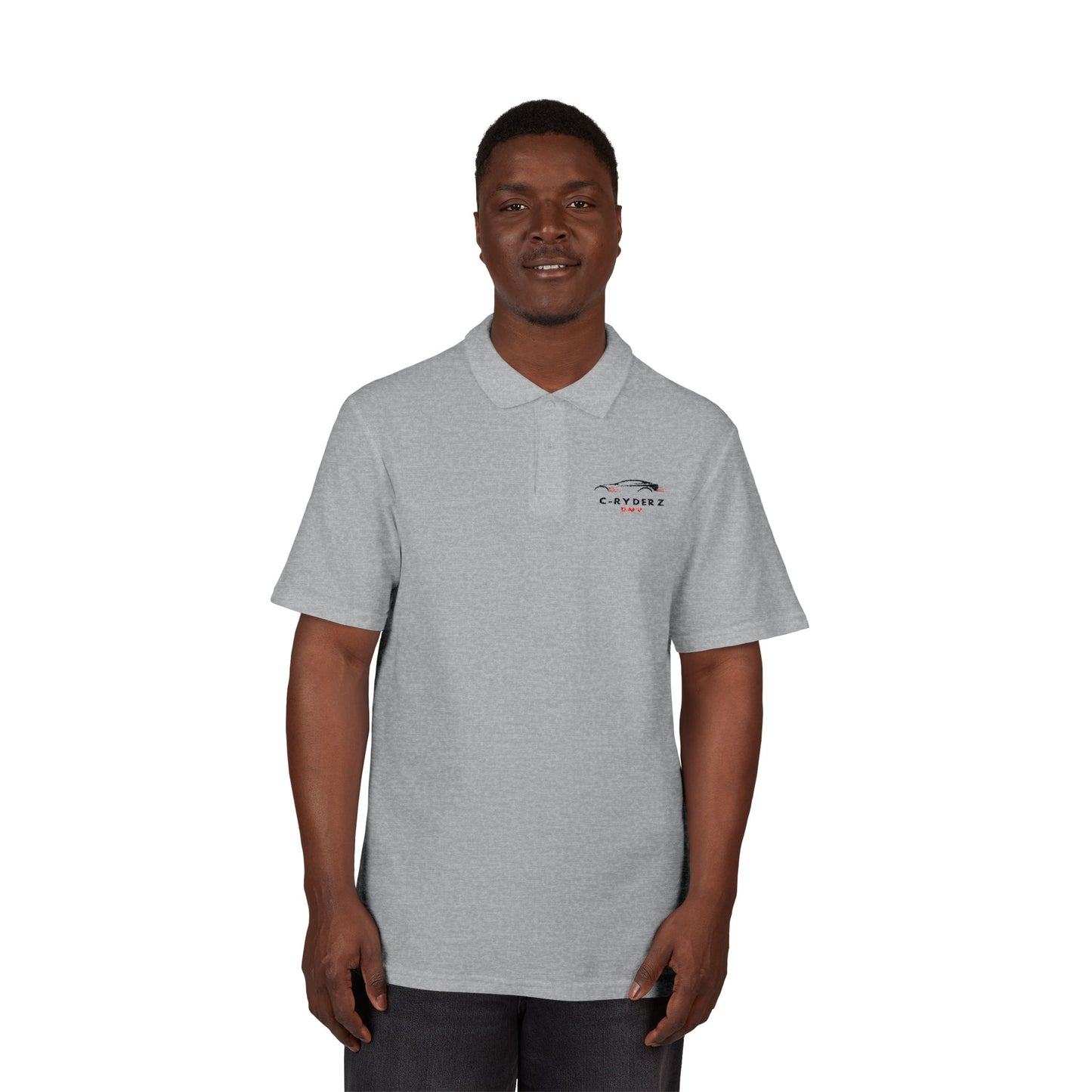 C-RYDERZ Custom Embroidered Unisex Polo Shirt - Casual and Comfortable Wear