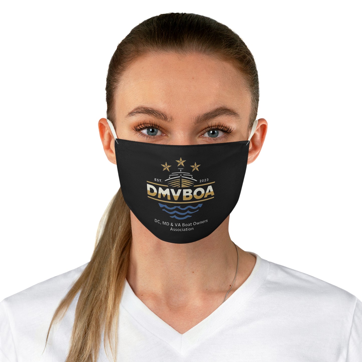 DMVBOA Fabric Face Mask - Stylish and Comfortable Protection for Boat Owners
