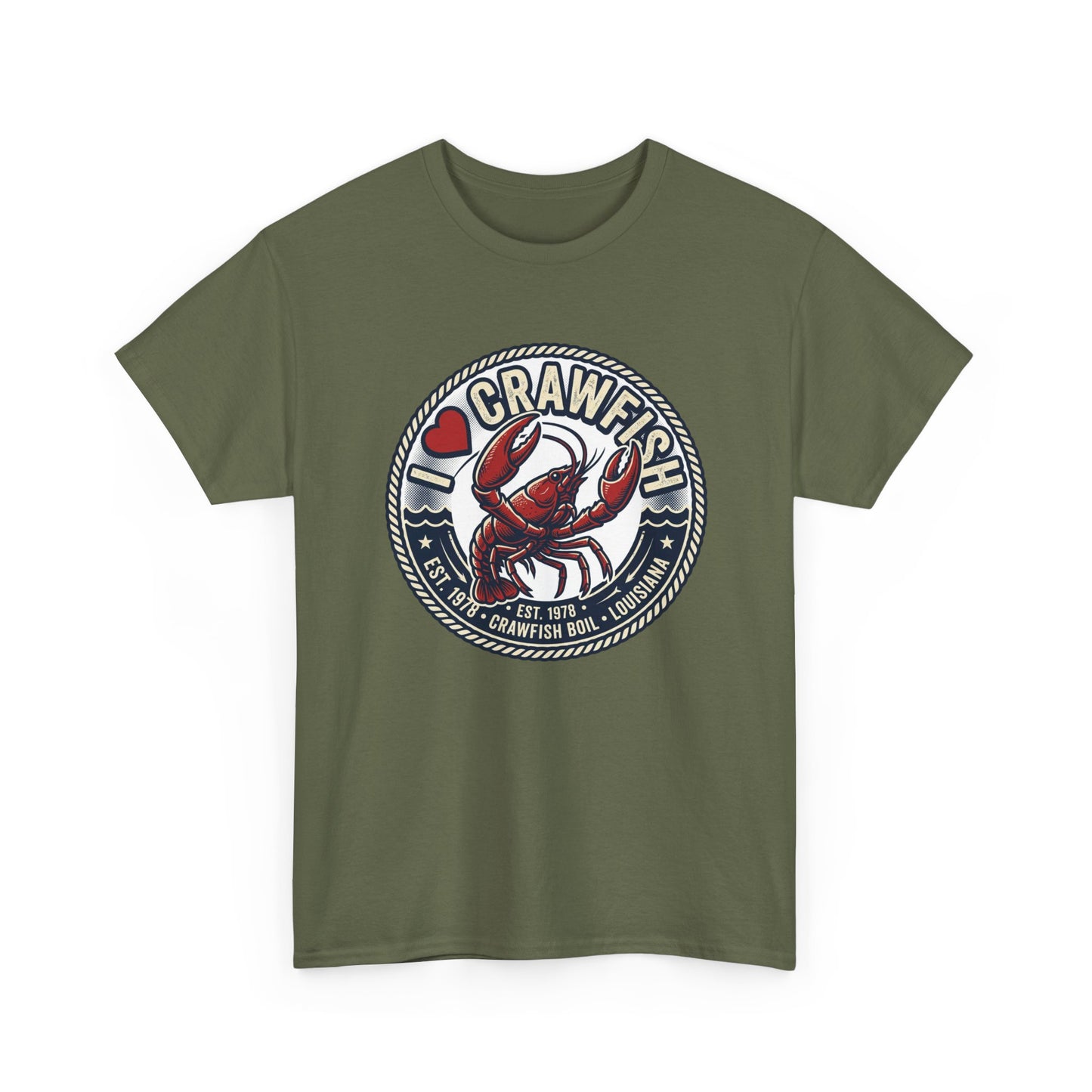Crawfish Boil T-Shirt - I  Crawfish Seafood Festival Tee