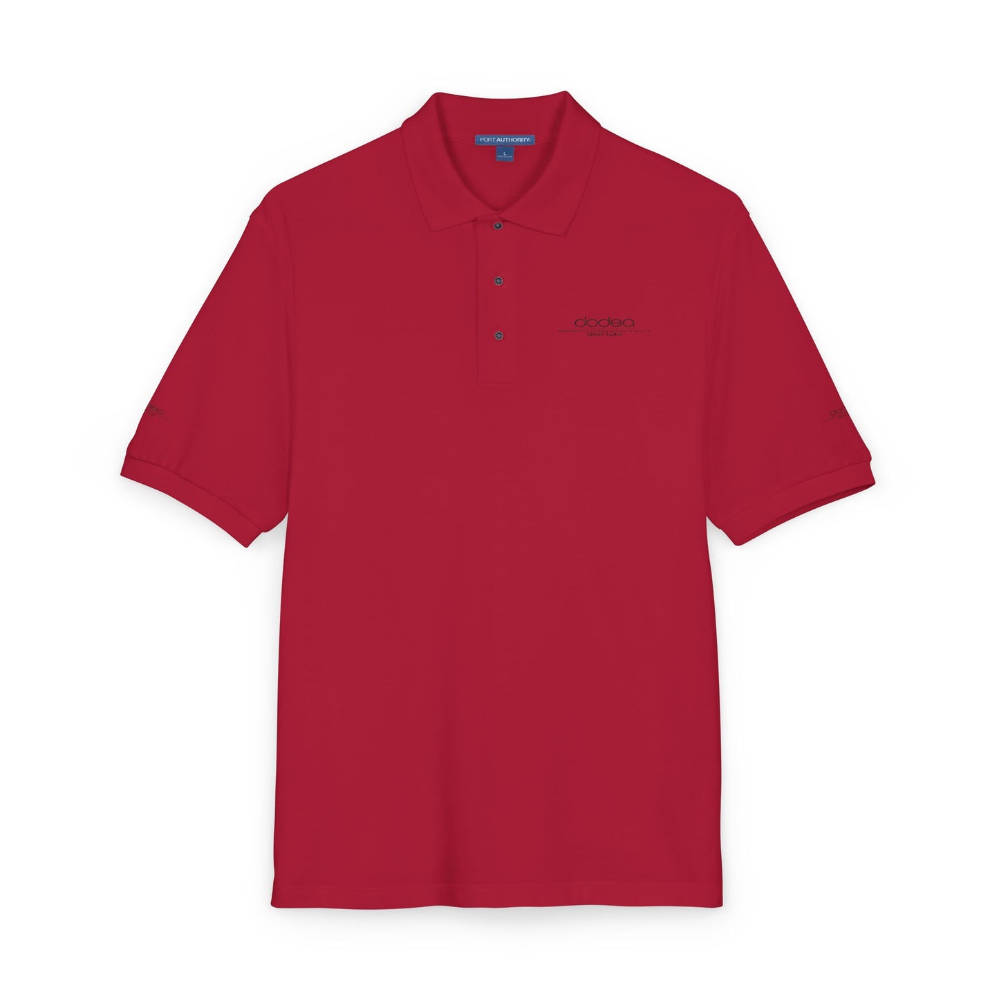 SPAM Embroidered Minimal Logo Polo Shirt — Classic Casual Work & Golf Tee