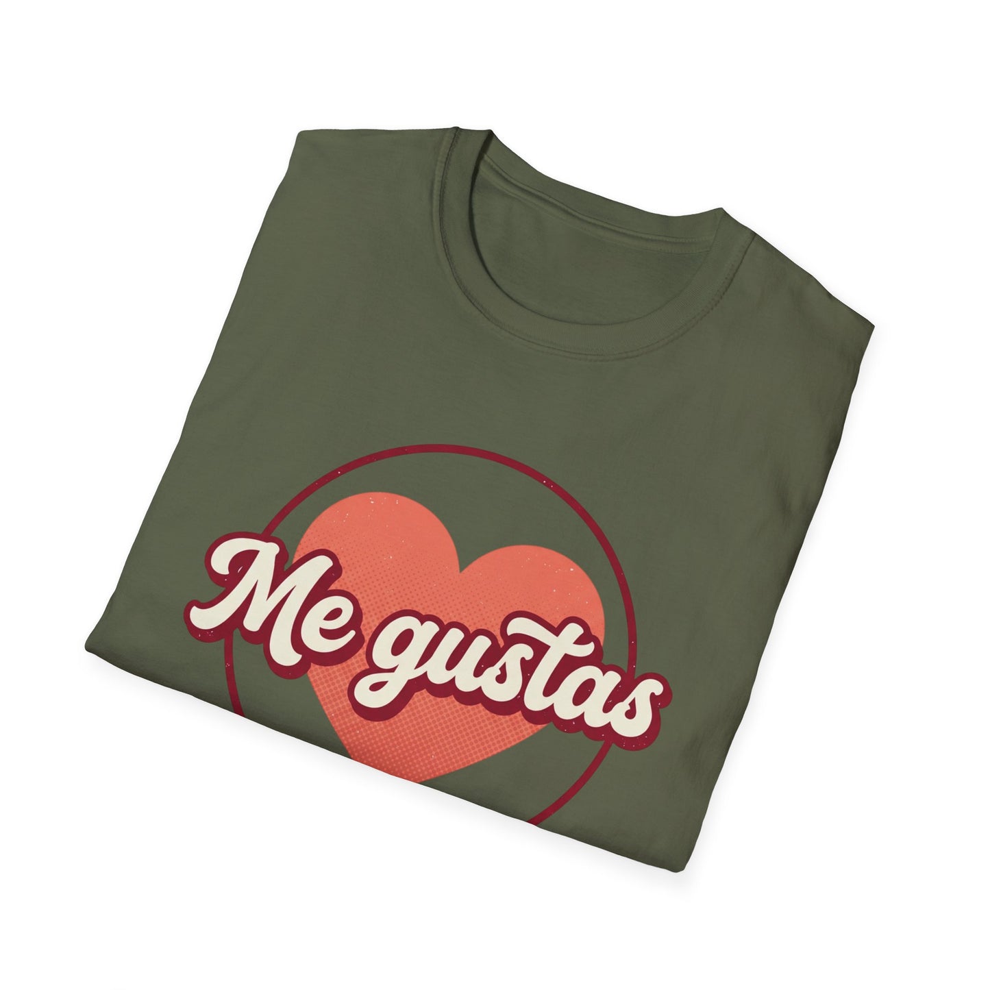 Me Gustas Heart T-Shirt — Spanish Love Graphic Tee