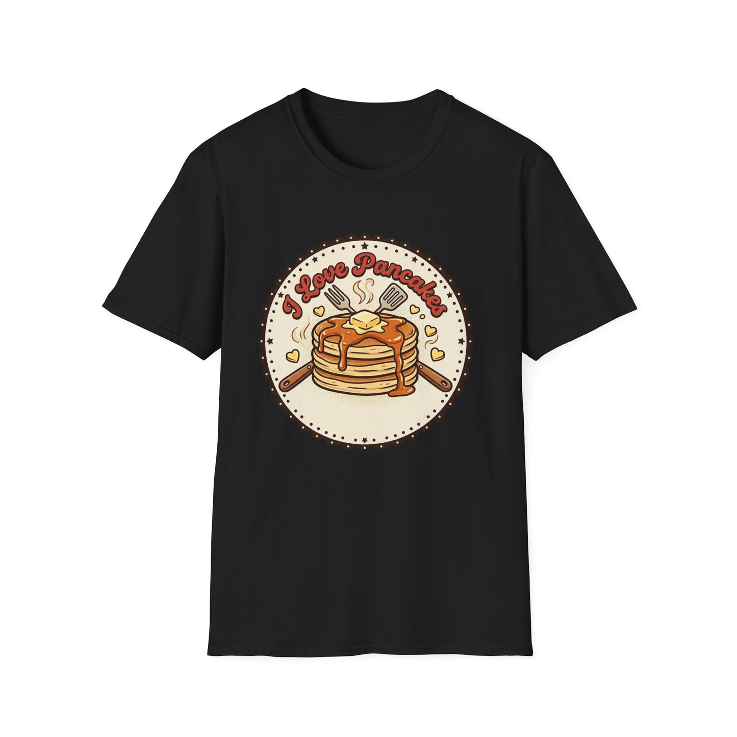 Pancake Love T-Shirt — Cute Stack of Pancakes Breakfast Tee