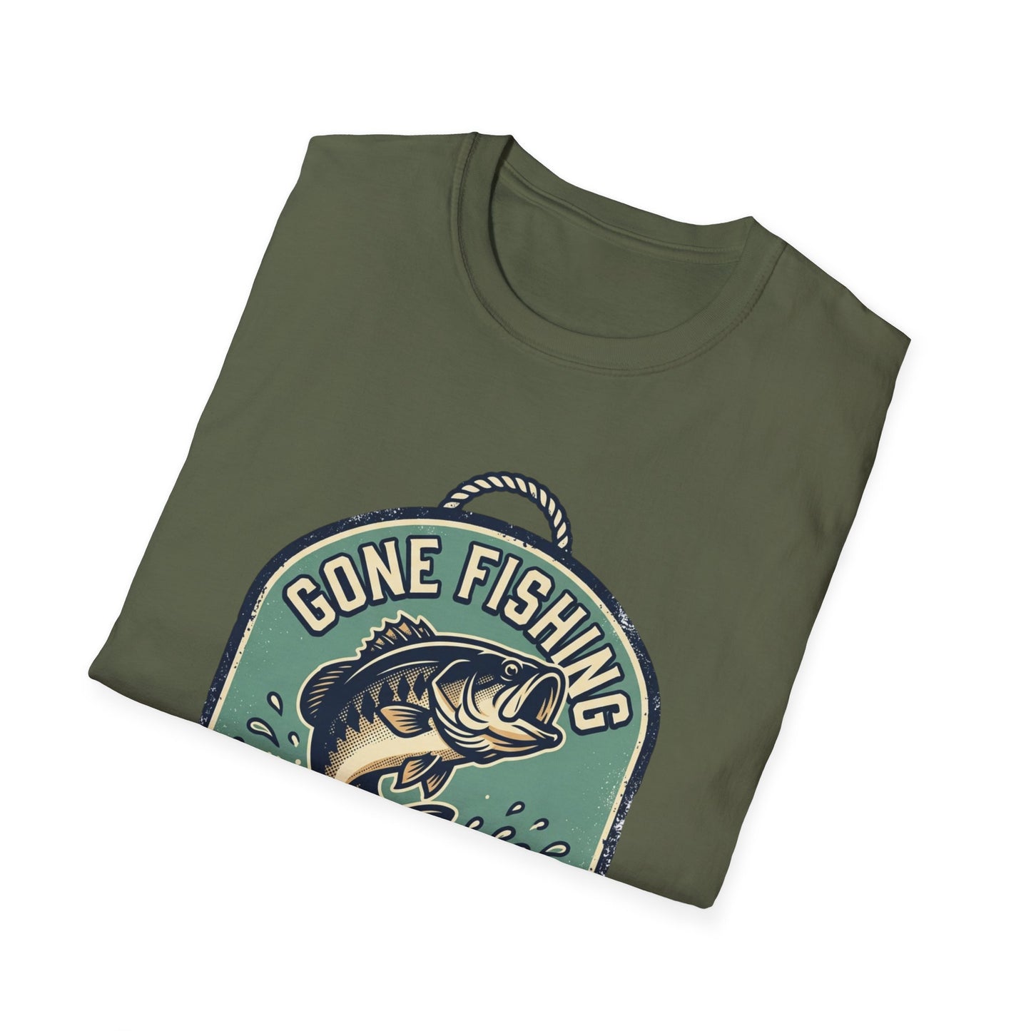 Gone Fishing T-Shirt – "Catch You Later" Bass Fishing Tee