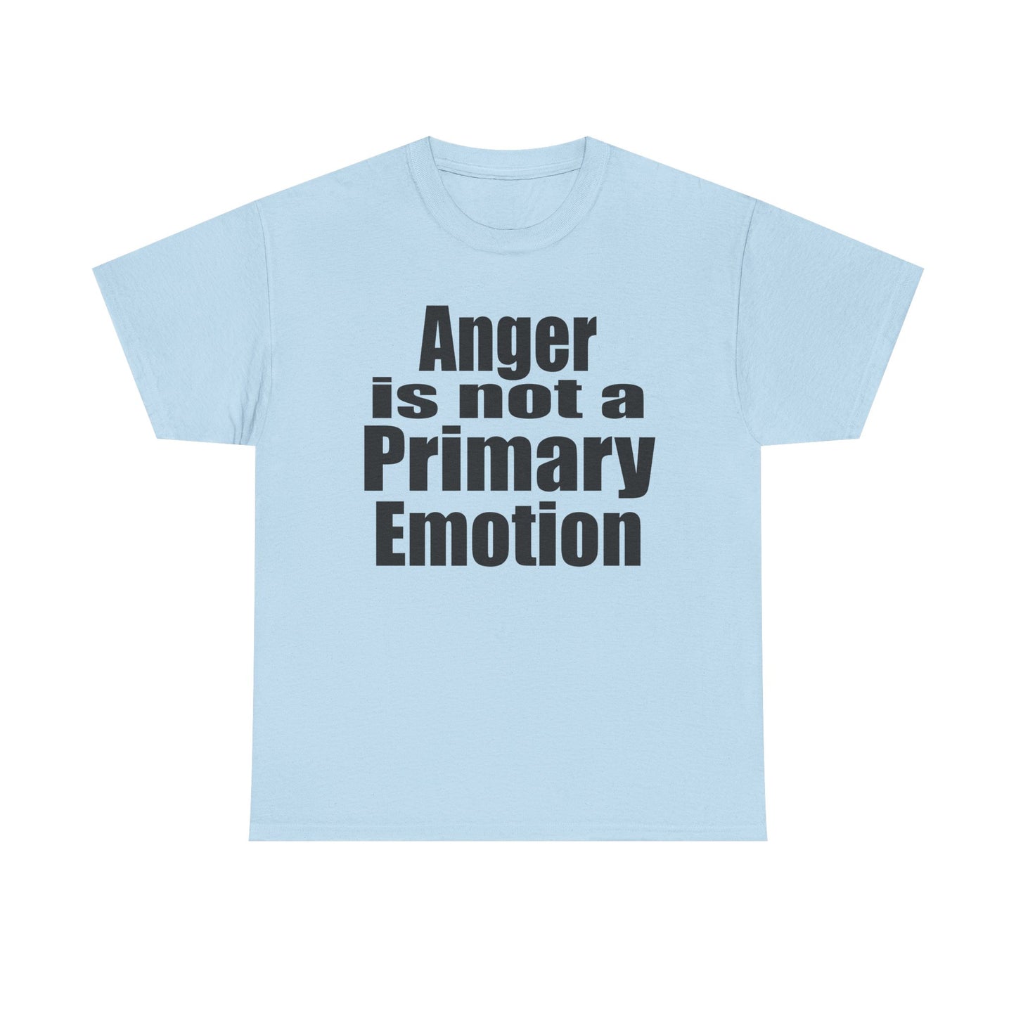 Anger is not a Primary Emotion