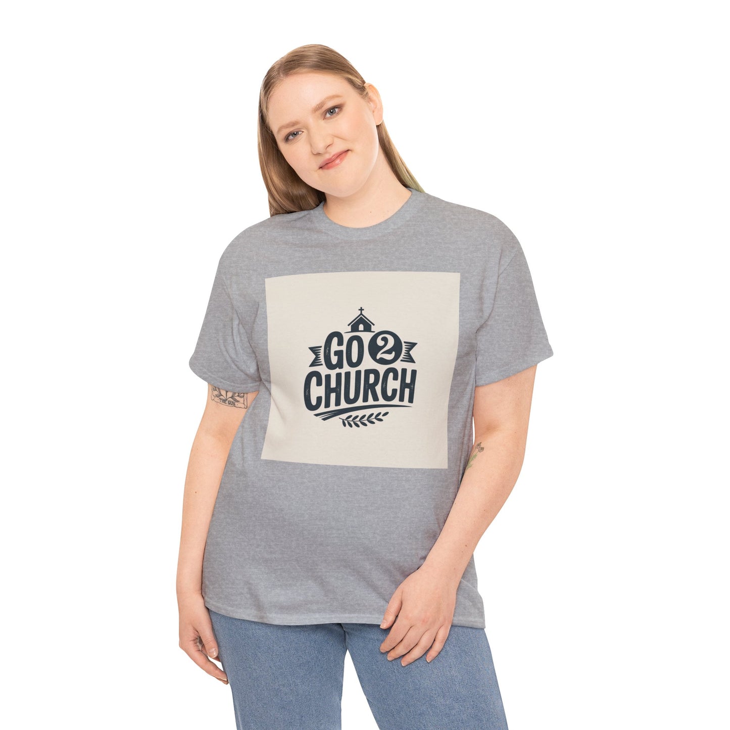 Go 2 Church T-Shirt — Faith-Based Gospel Tee