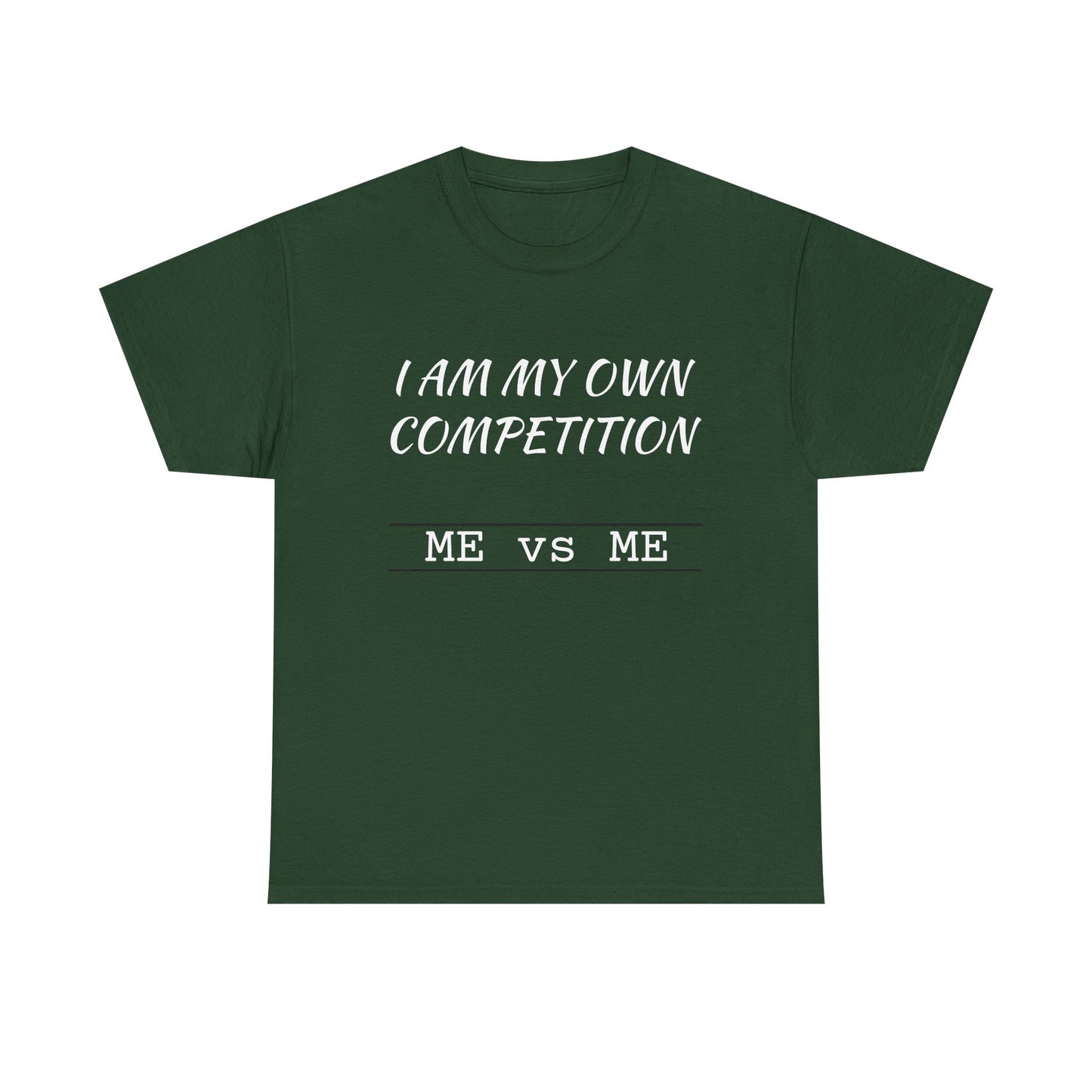 I am my own competition