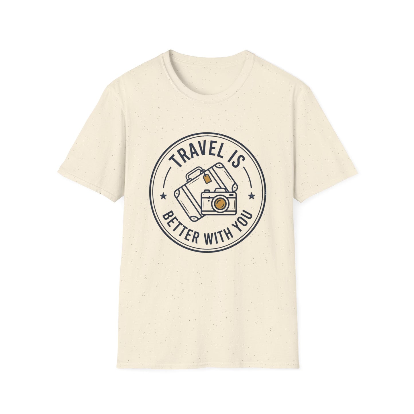 Travel Is Better With You T‑Shirt — Travel Lovers Graphic Tee