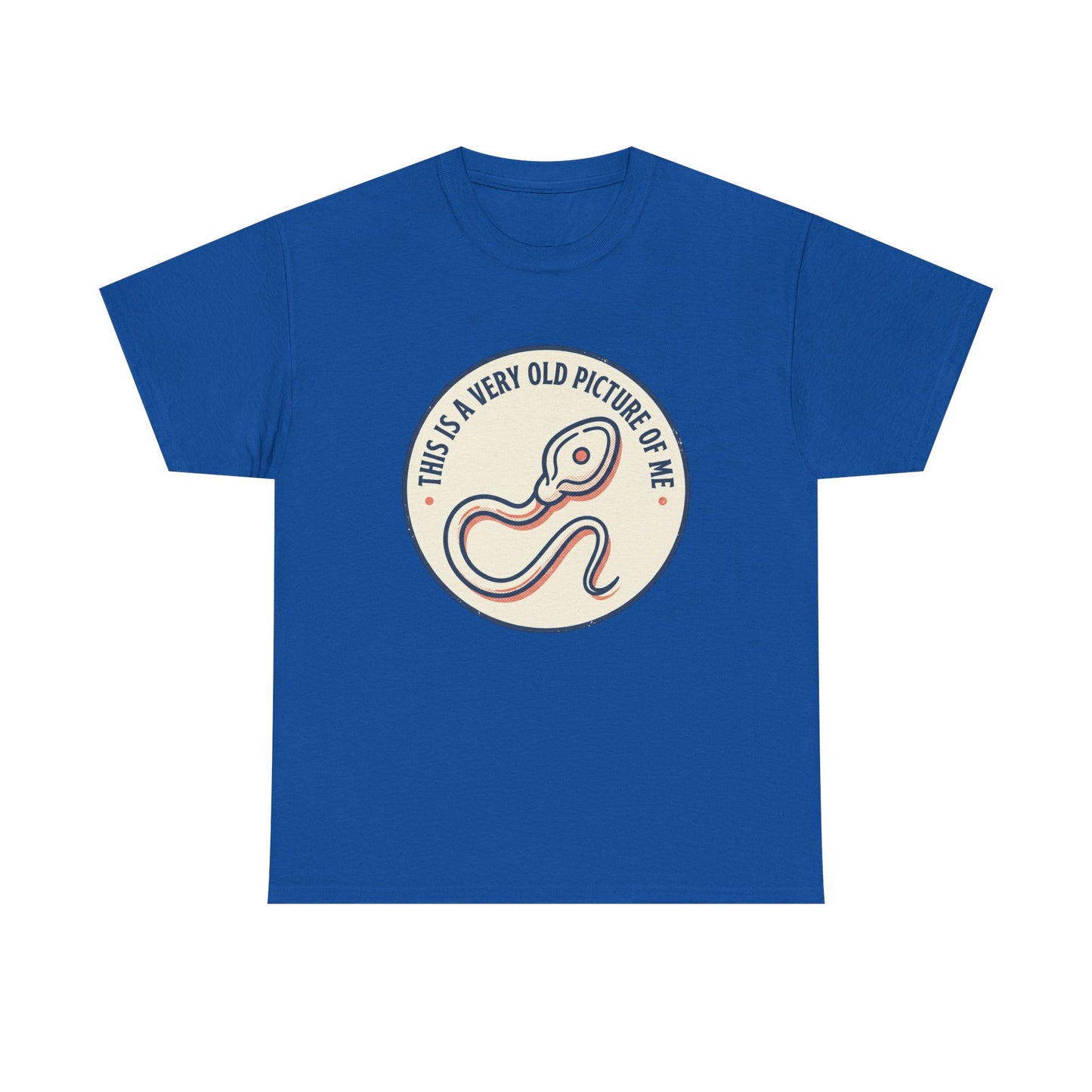"This Is A Very Old Picture Of Me" Retro Snake Graphic Tee