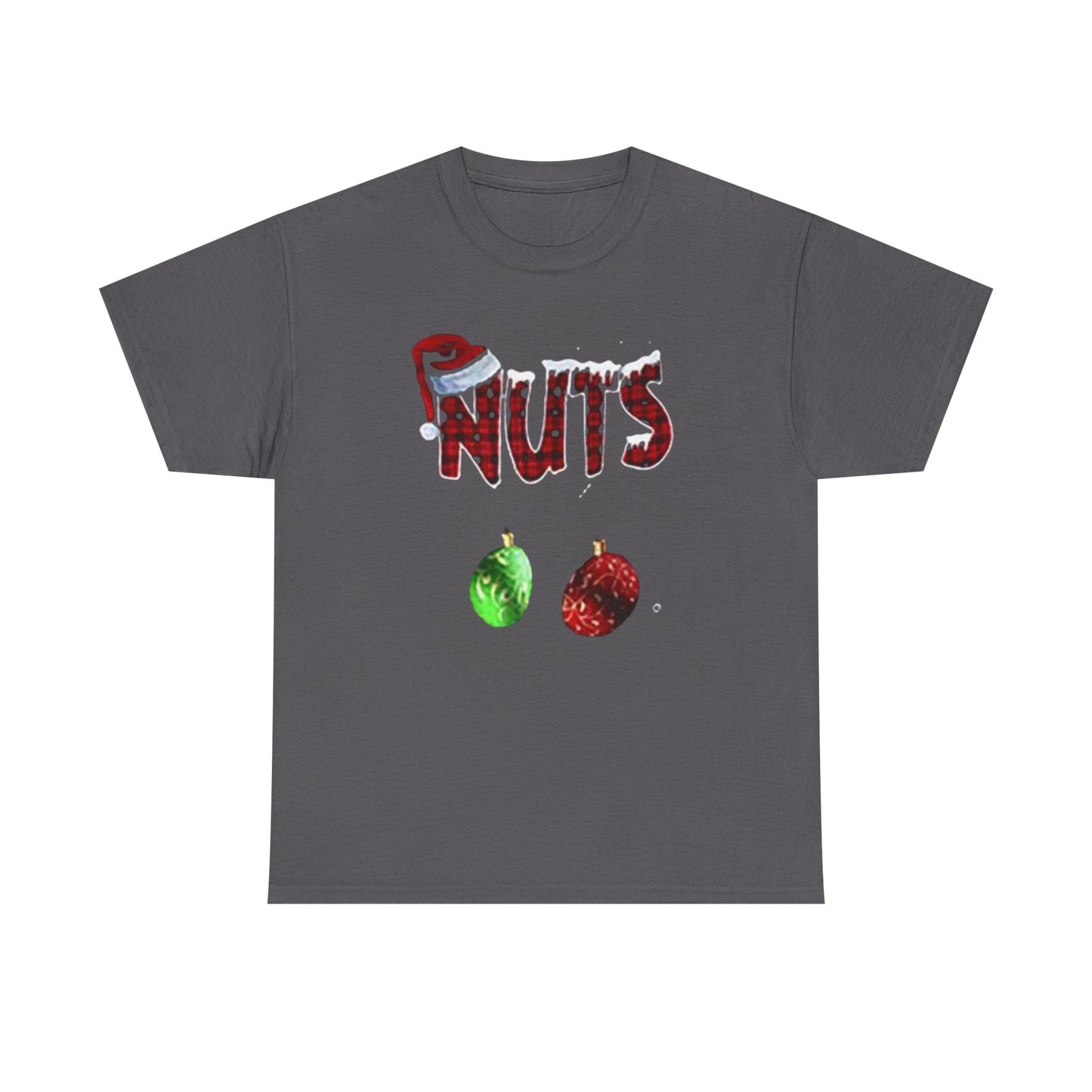 Holiday 'Nuts' Tee — Funny Christmas Ornament Graphic T-Shirt Printify