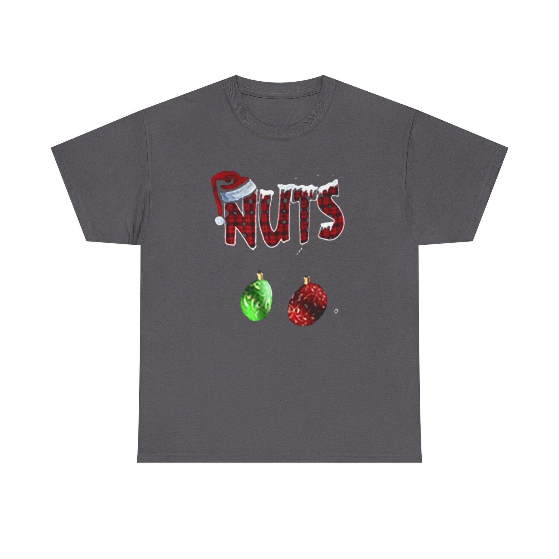 Holiday 'Nuts' Tee — Funny Christmas Ornament Graphic T-Shirt Printify