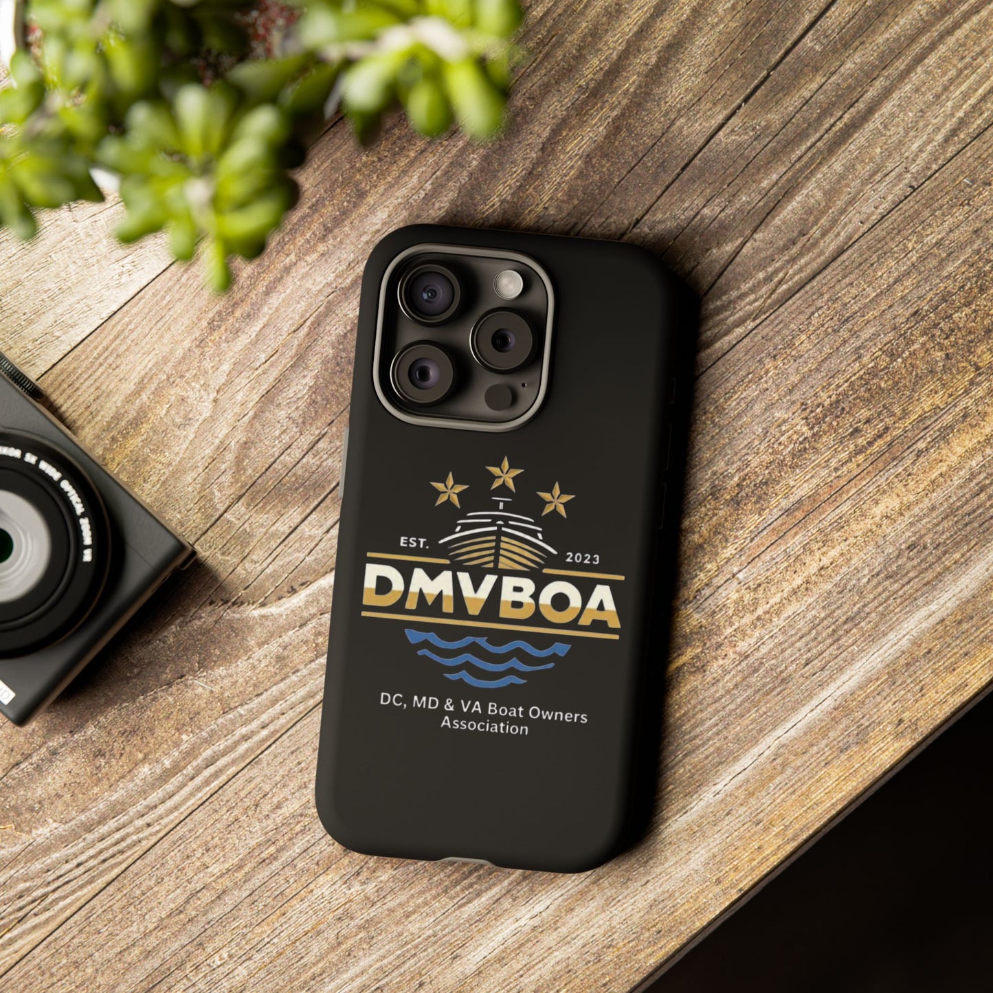 DMVBOA  Nautical Phone Case — DMV Boat Owners Association iPhone Cover