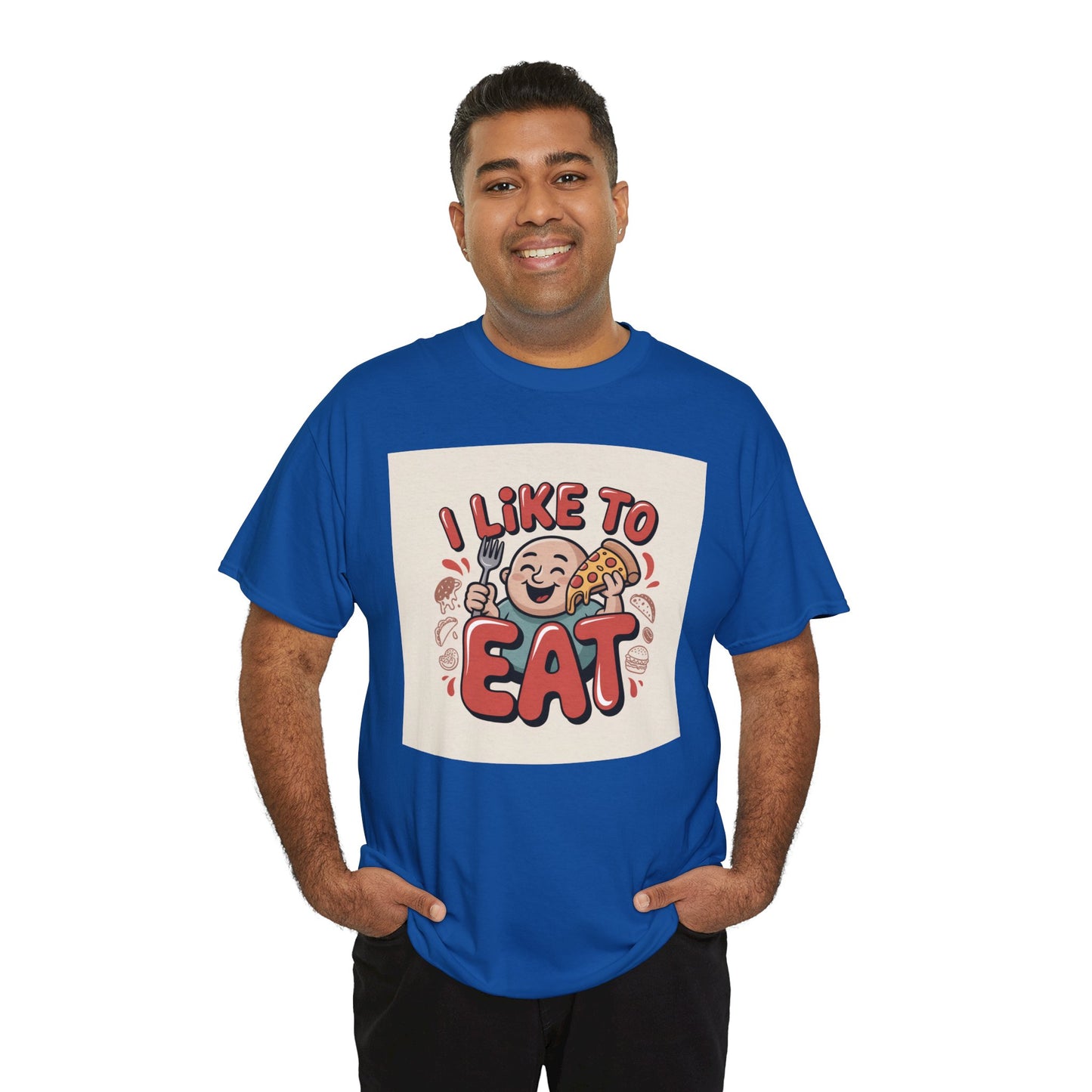 I Like To Eat T-Shirt — Funny Food Lover Graphic Tee
