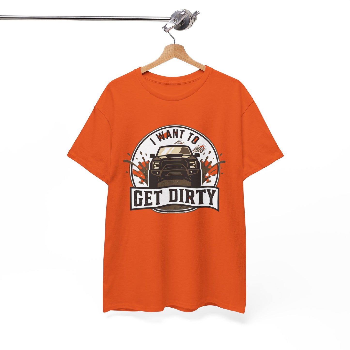 Get Dirty Truck Tee — Off-Road Adventure Graphic T-Shirt