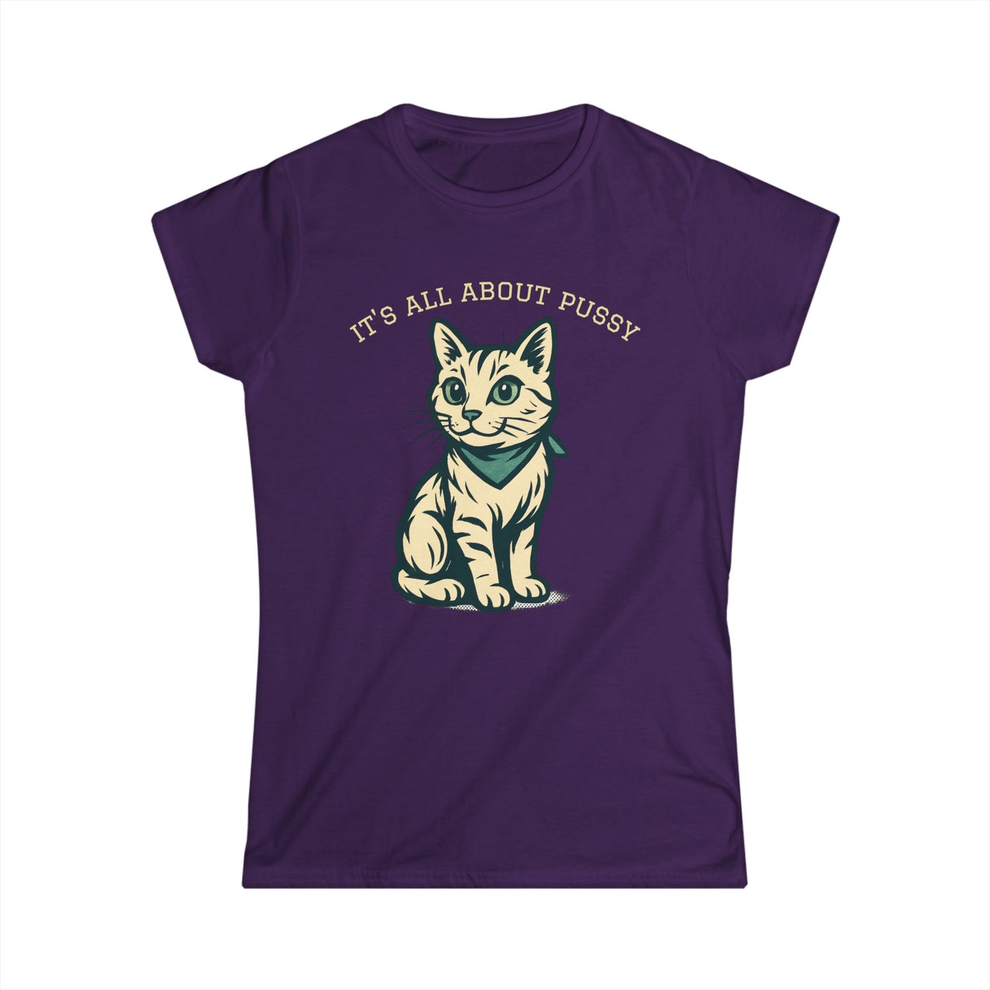 Cute Kitten Graphic Tee — Cat Mom Cute Cat T-Shirt