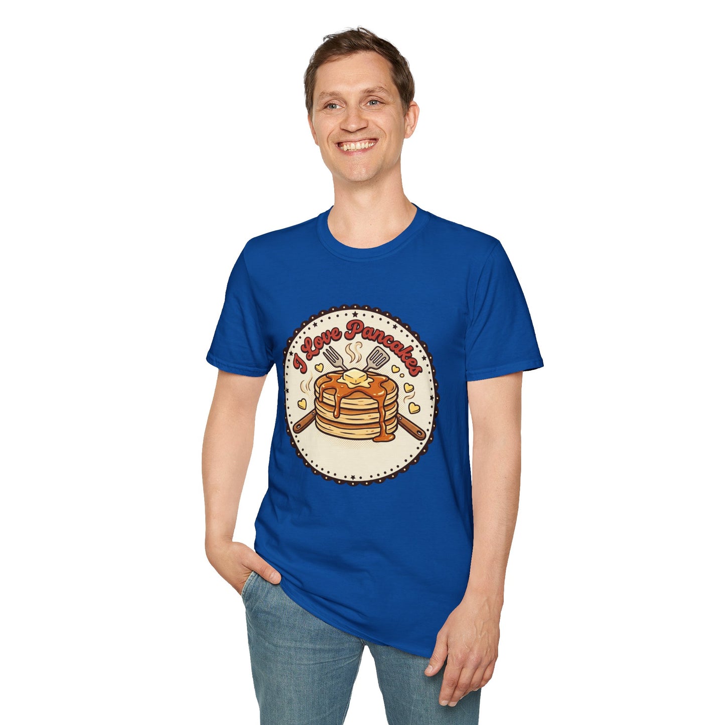 Pancake Love T-Shirt — Cute Stack of Pancakes Breakfast Tee