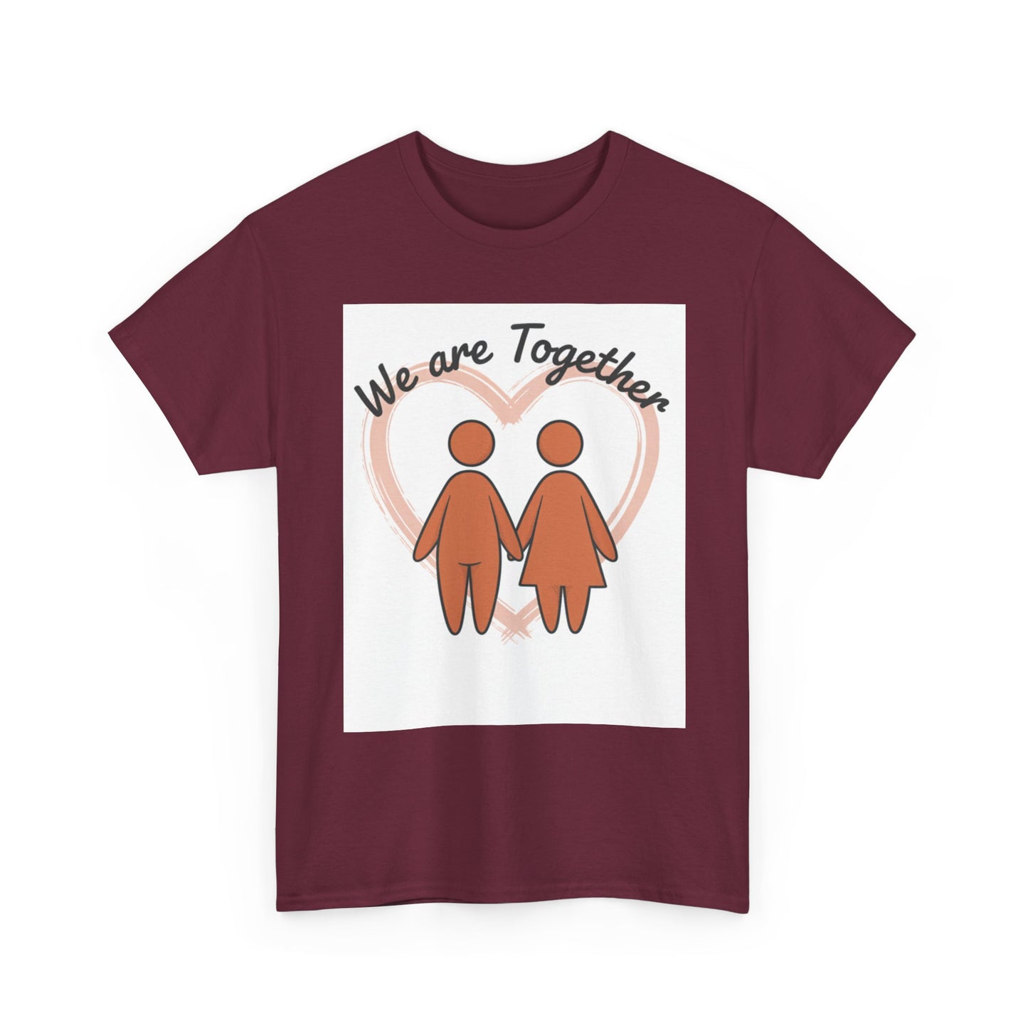 We Are Together Couple Tee — Matching Relationship T-Shirt
