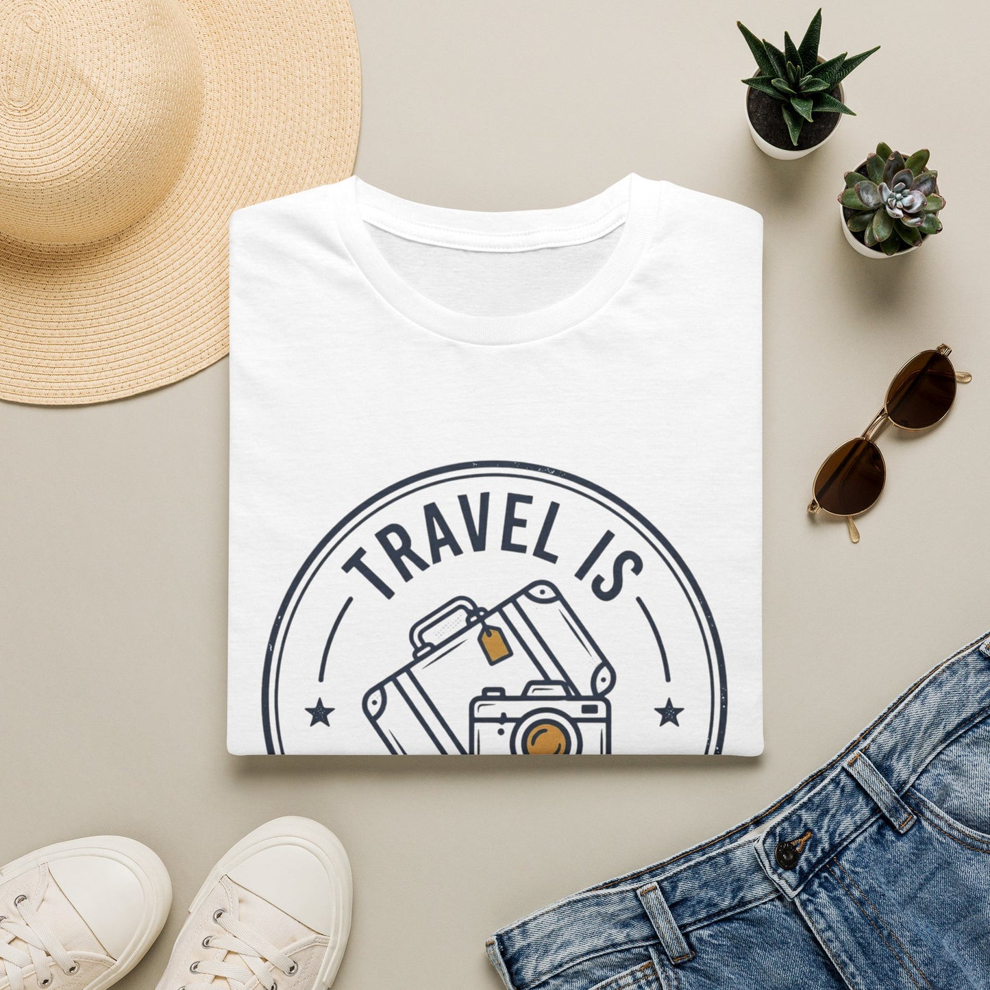 Travel Is Better With You T‑Shirt — Travel Lovers Graphic Tee