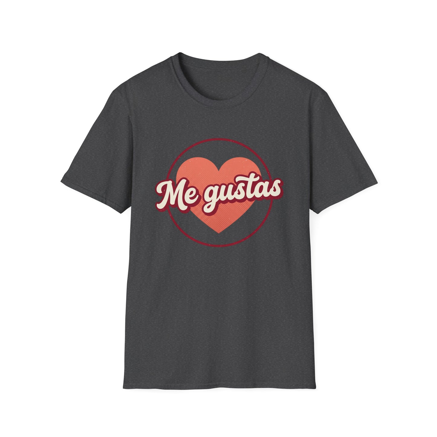 Me Gustas Heart T-Shirt — Spanish Love Graphic Tee