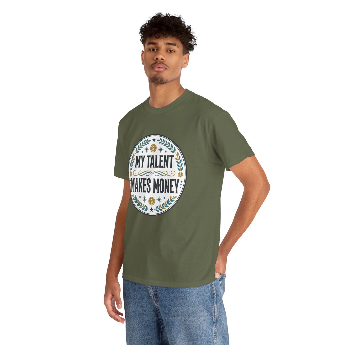 My Talent Makes Money T-Shirt — Inspirational Hustle Graphic Tee Printify