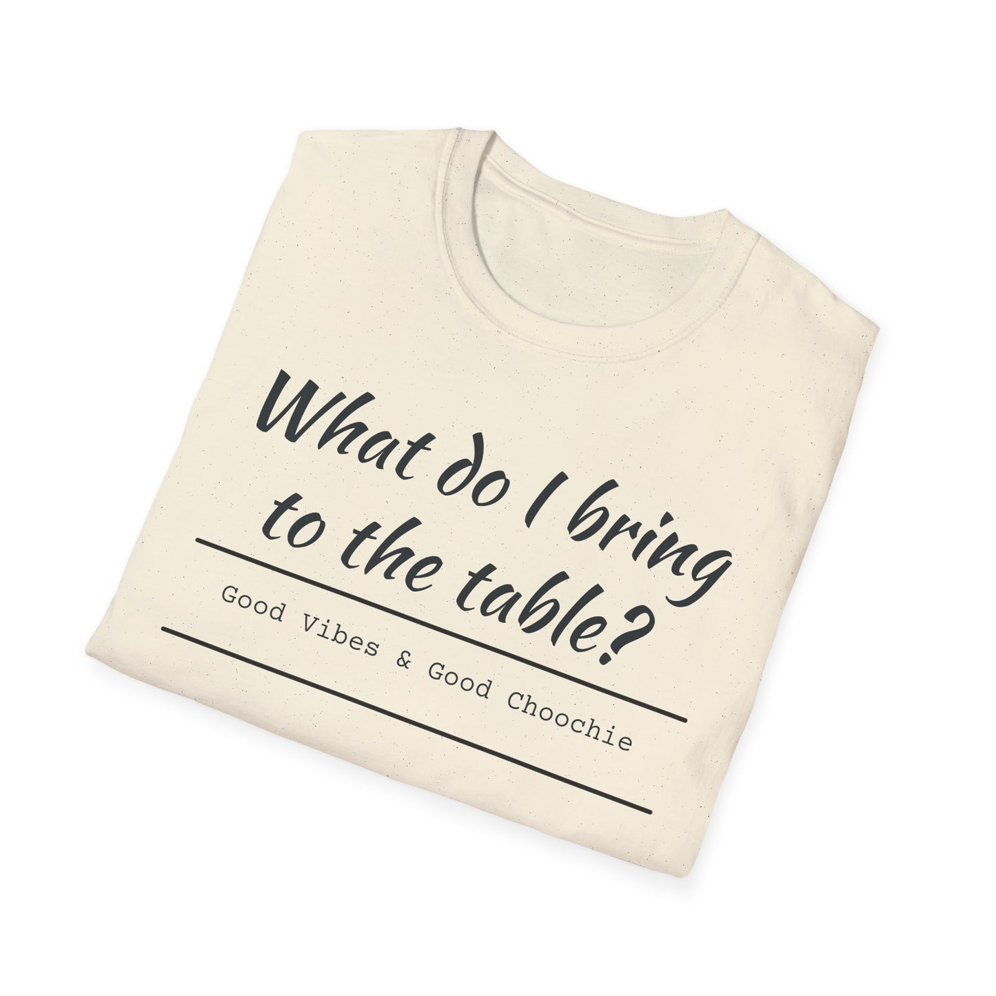 What do I bring to the table-Vibes