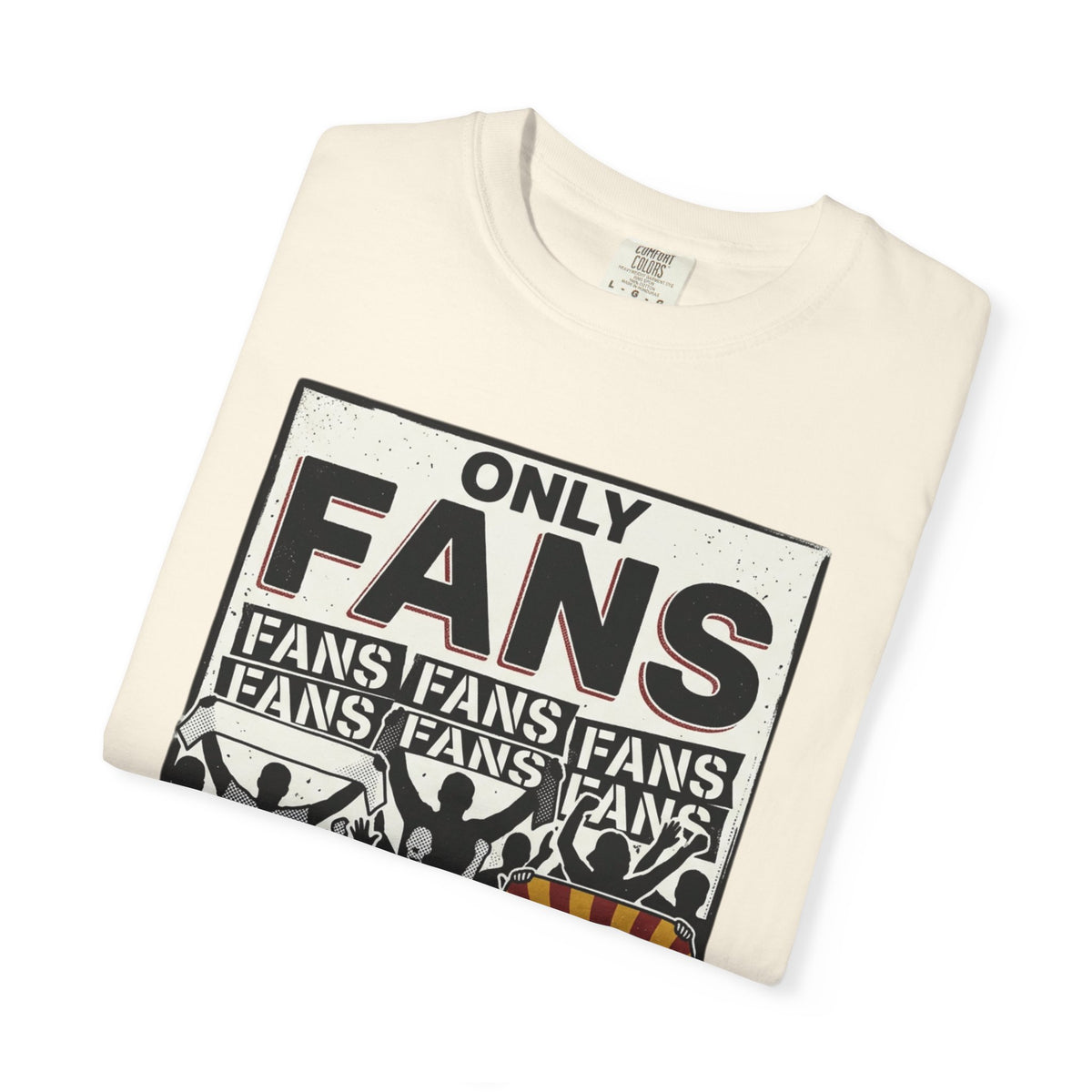 Only Fans Crowd Graphic T-Shirt — Vintage Sports Fan Tee