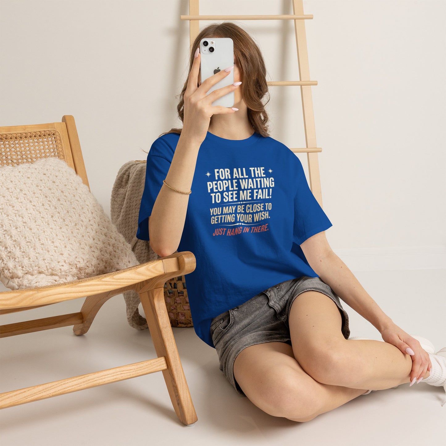 “For All The People Waiting To See Me Fail” Inspirational Shirt-Motivational Graphic Tee —