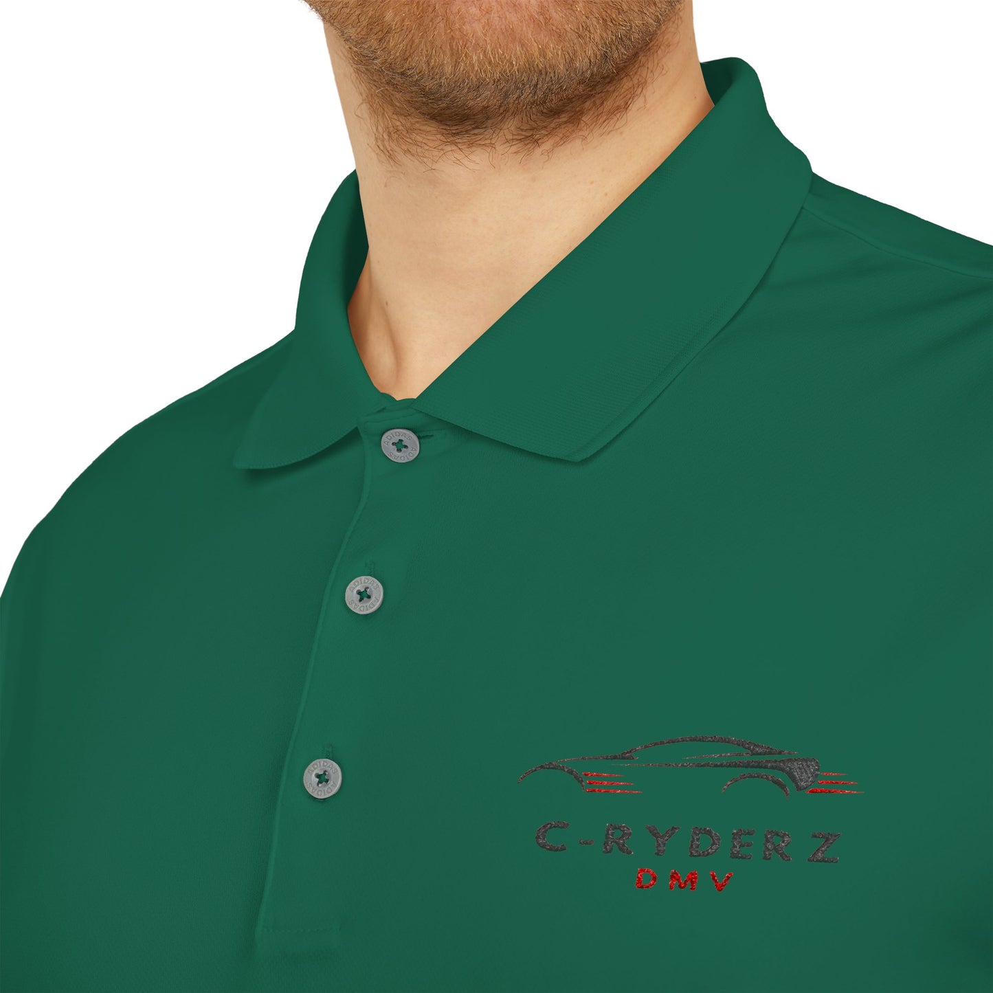 C-RYDERZ Adidas Unisex Performance Polo Shirt - Stylish Activewear for Athletes Printify
