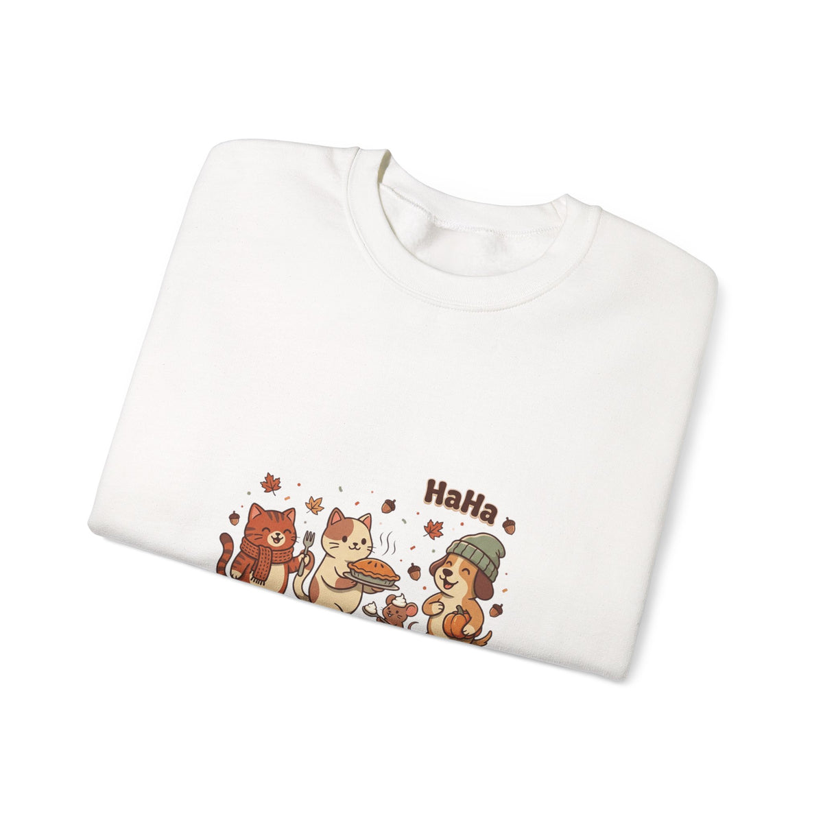 Here For The Pie Sweatshirt | Thanksgiving Turkey Pumpkin Pie Friendsgiving