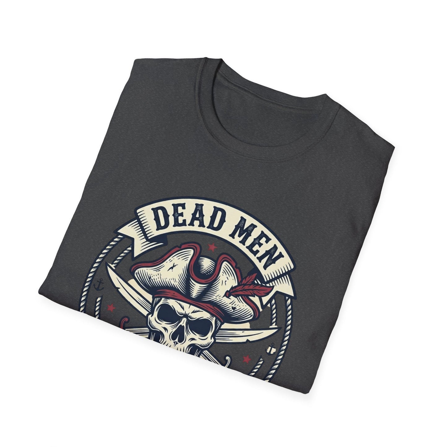 Pirate Skull Tee — "Dead Men Tell No Lies" Graphic T-Shirt