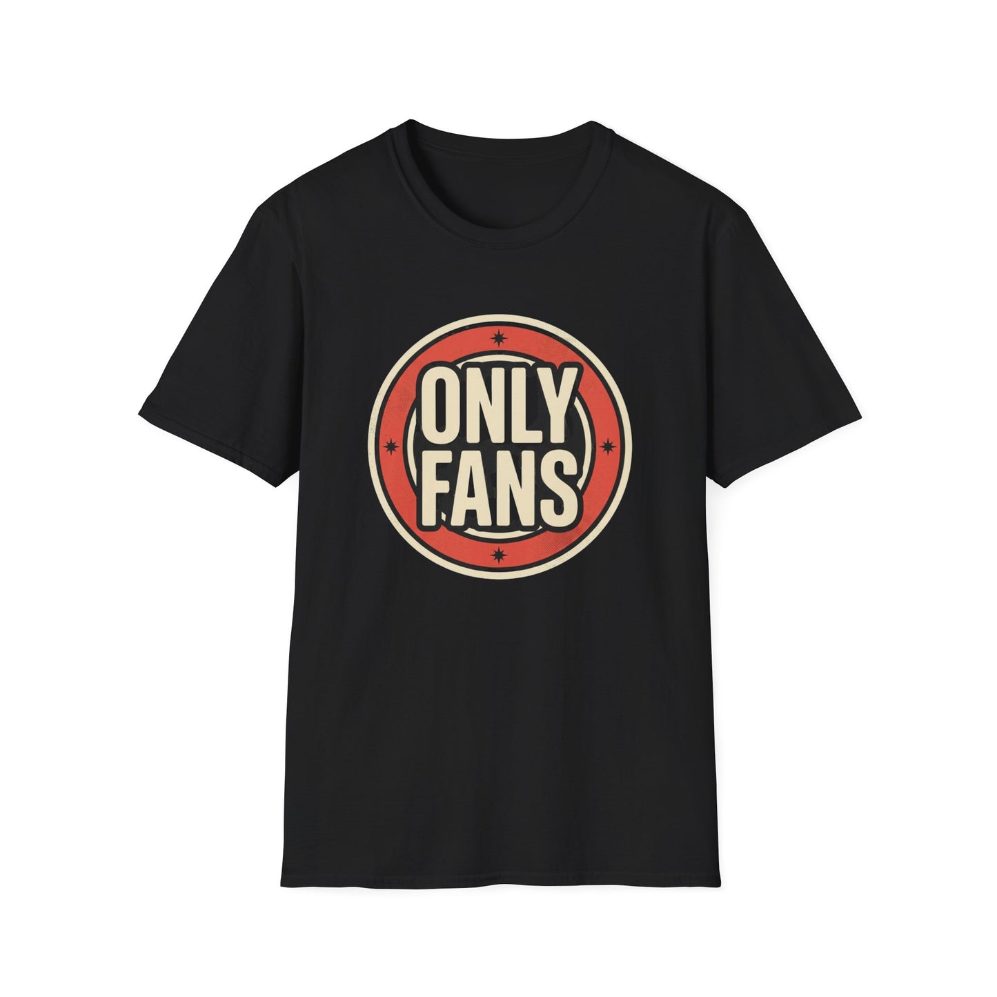 OnlyFans Logo Graphic T-Shirt — Retro Circle Design