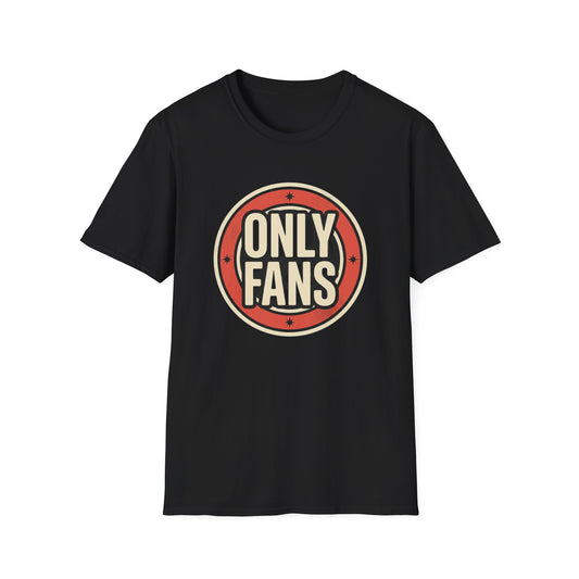 OnlyFans Logo Graphic T-Shirt — Retro Circle Design
