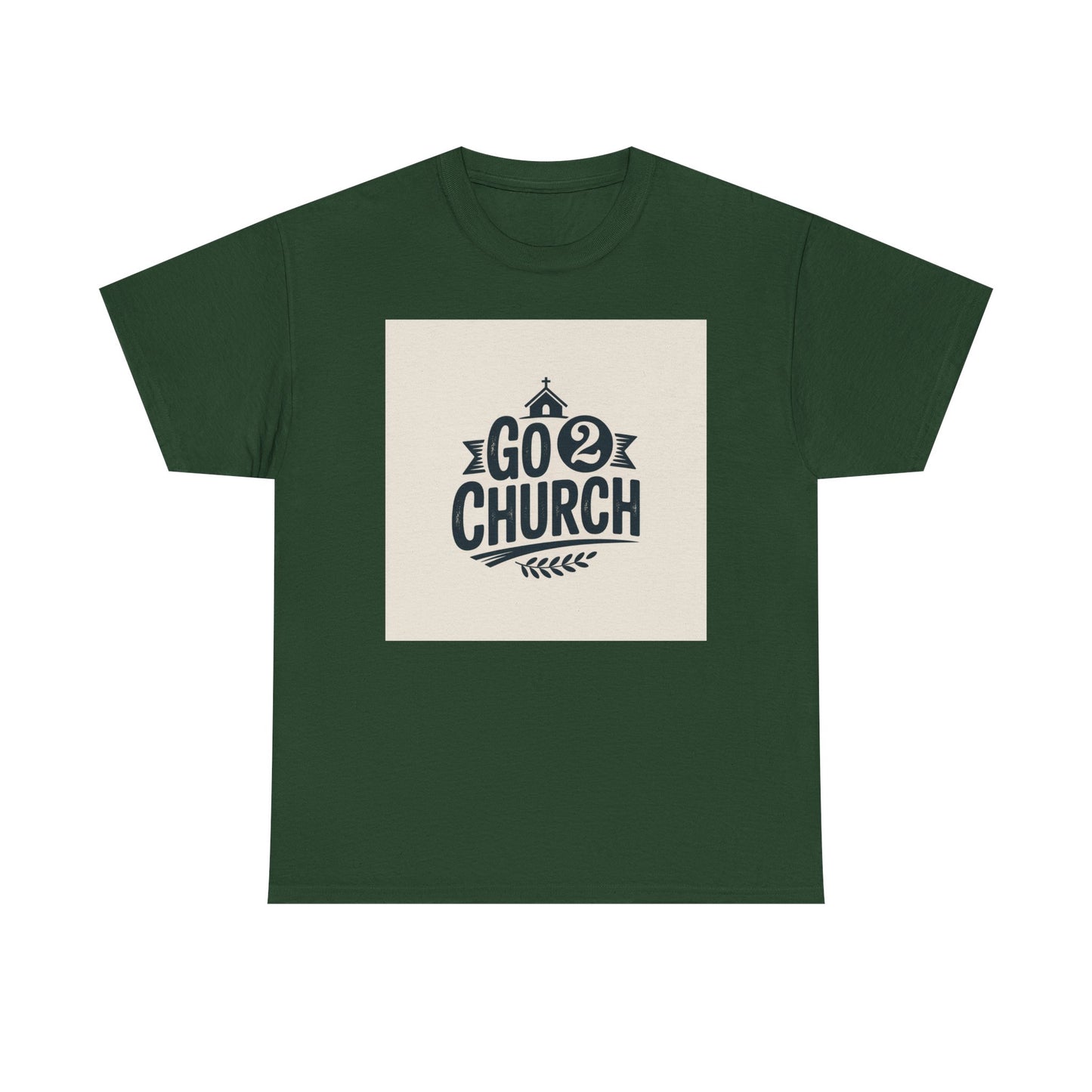 Go 2 Church T-Shirt — Faith-Based Gospel Tee