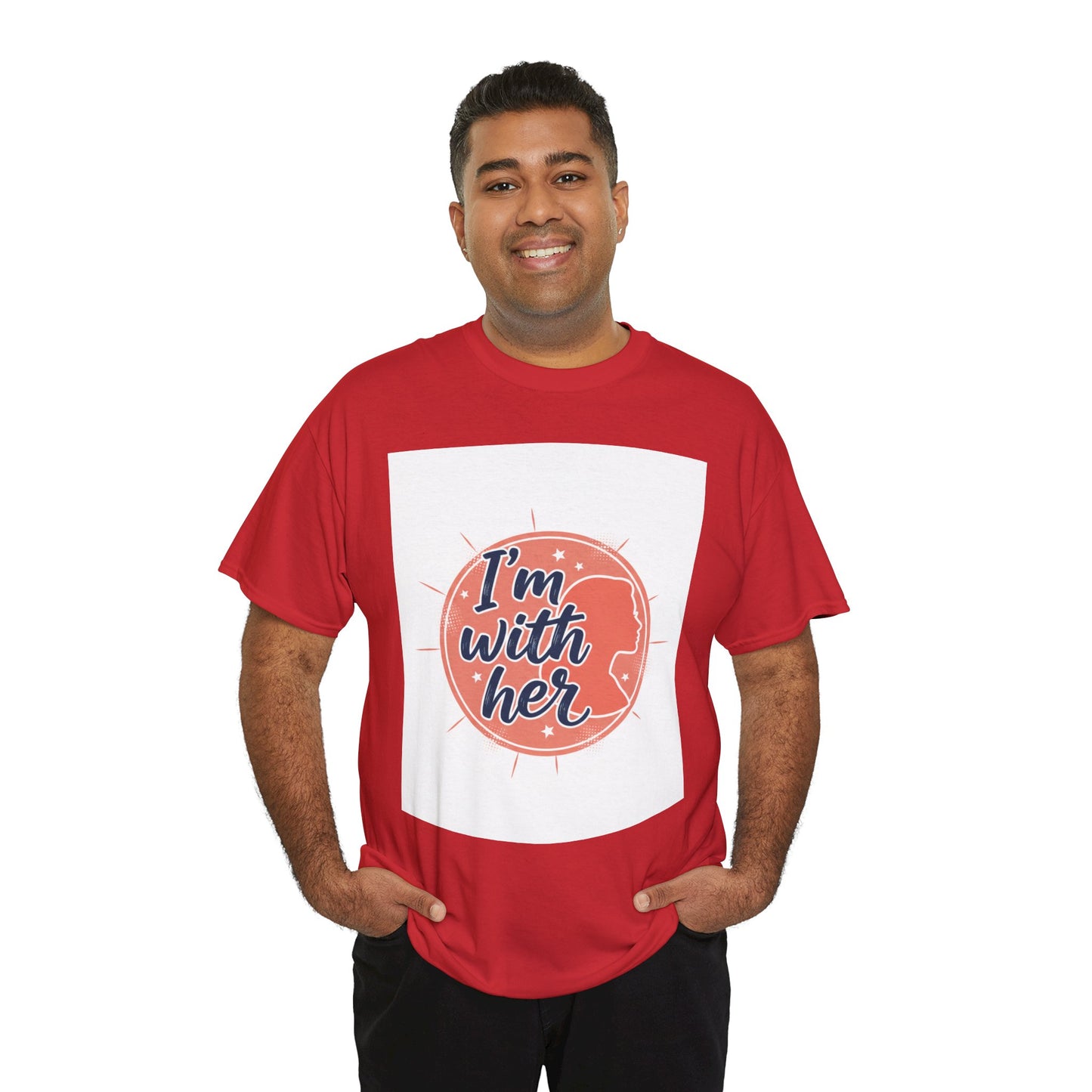 I'm With Her Tee — Feminist Equality Graphic T-Shirt