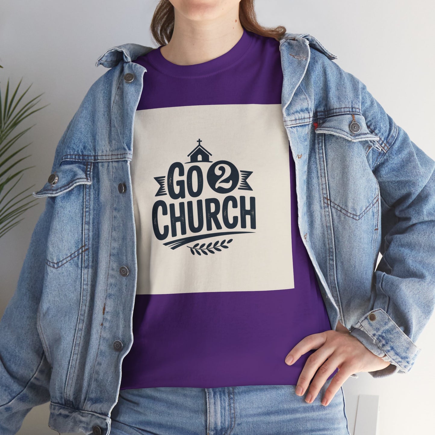 Go 2 Church T-Shirt — Faith-Based Gospel Tee