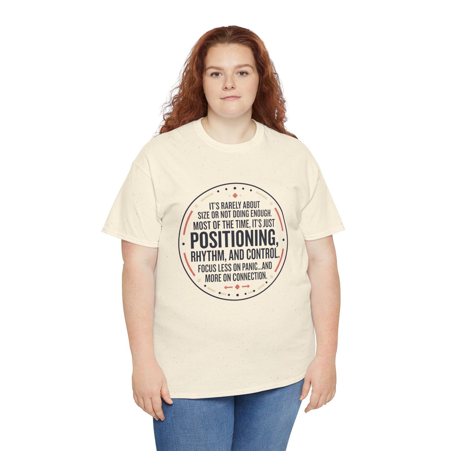 "Positioning, Rhythm, and Control" Motivational Tee—Inspirational Quote T-Shirt