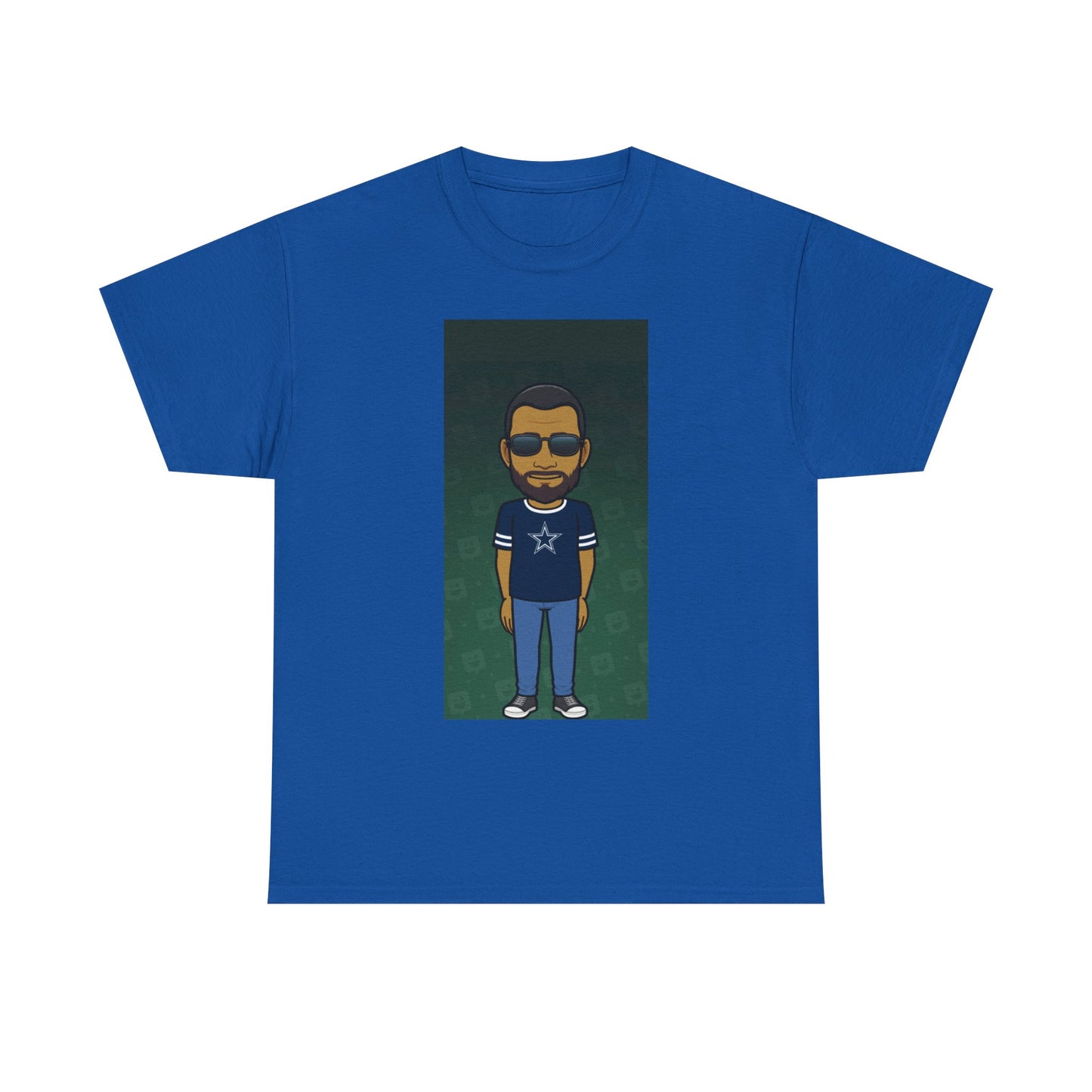 Cartoon Guy Graphic Tee — Personalized Avatar Shirt Printify