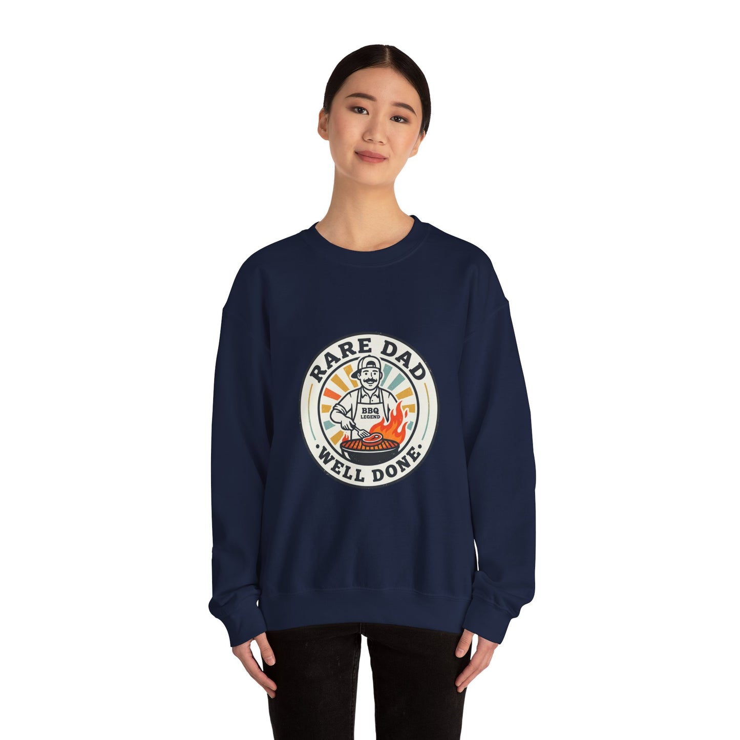 Rare Dad Unisex Heavy Blend™ Crewneck Sweatshirt