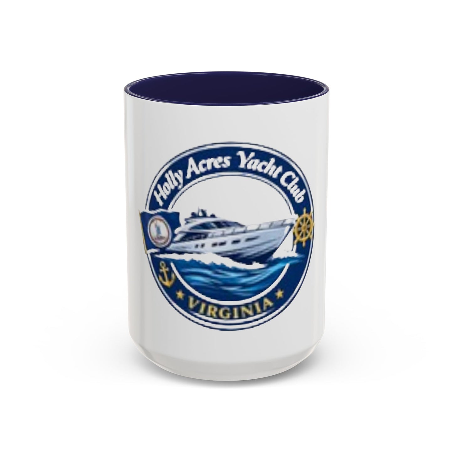Holly Acres Yacht Club Virginia Coffee Mug – Nautical Boat Accent Mug HAYC