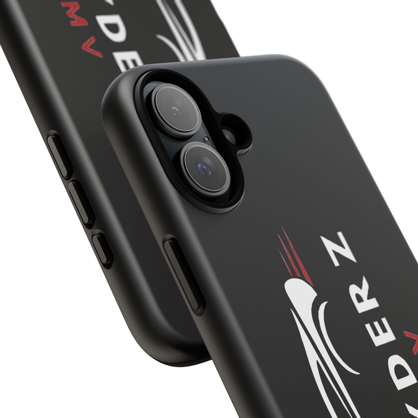 C-Ryderz DMV Black Slim Phone Case — Sporty Car Silhouette Protective Cover Printify