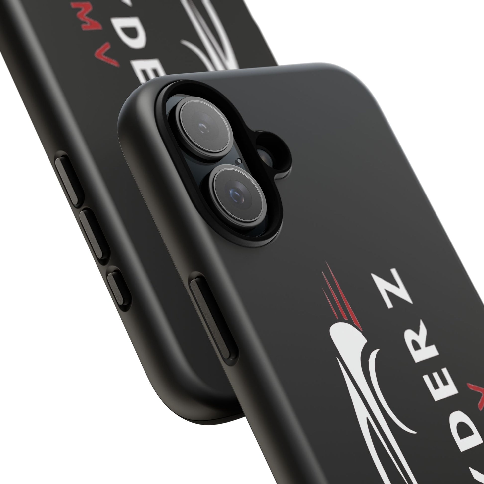 C-Ryderz DMV Black Slim Phone Case — Sporty Car Silhouette Protective Cover Printify