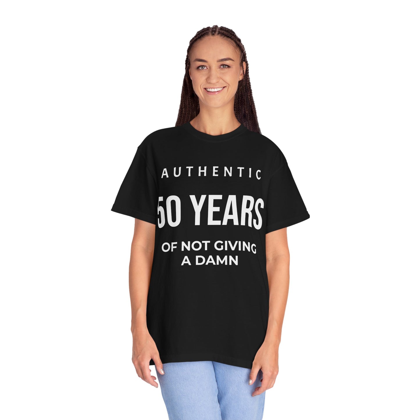 50 Years of Not Giving a Damn T-Shirt — Funny 50th Birthday Tee