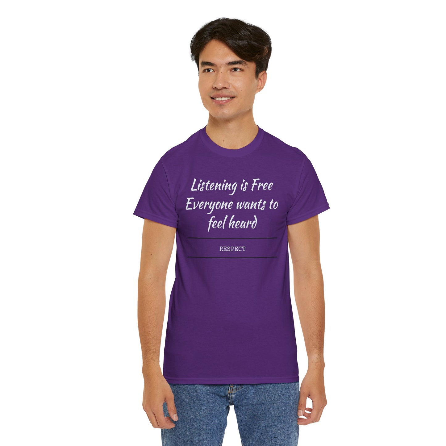 Listening is Free, Feel Heard