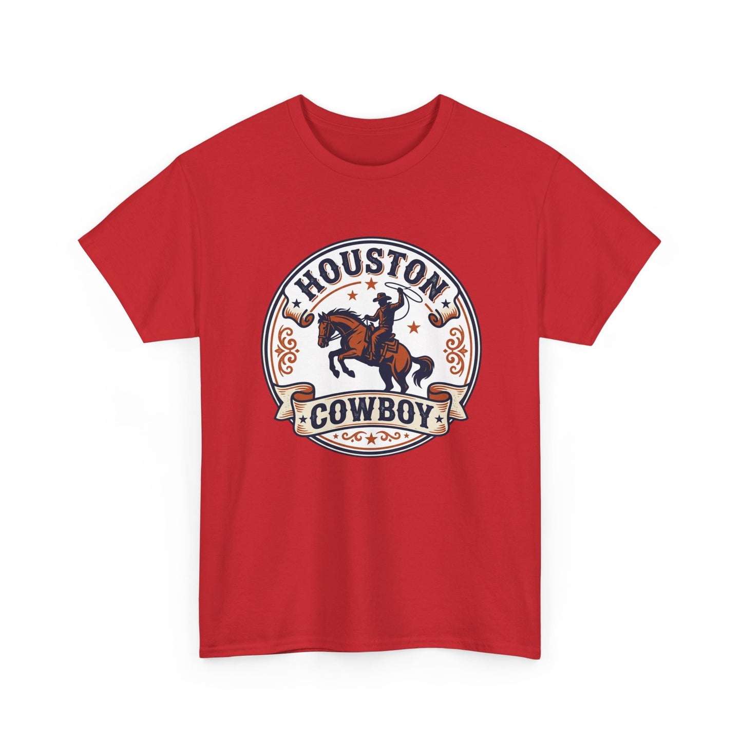 Houston Cowboy T-Shirt – Rodeo Western Graphic Tee